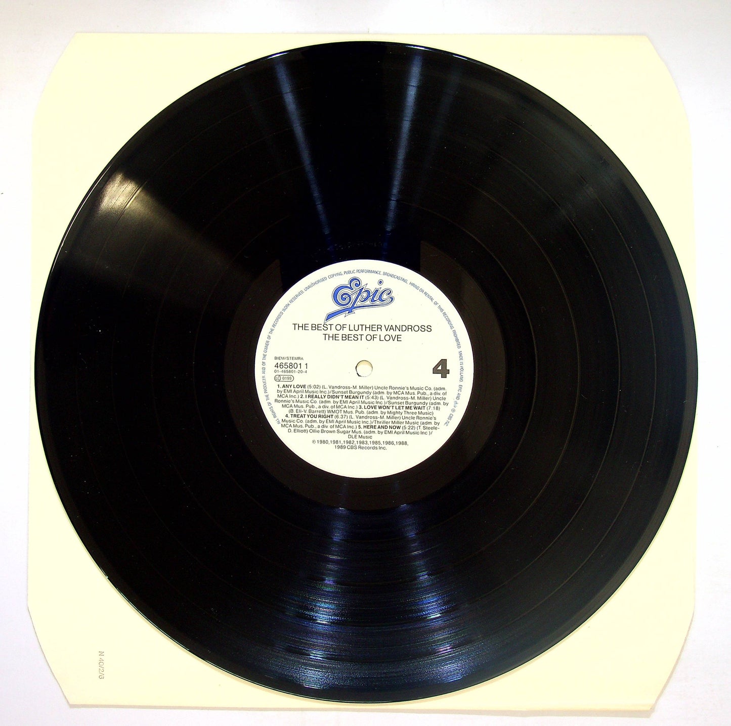 EBOND Luther Vandross - The Best Of Luther Vandross Vinile V079123