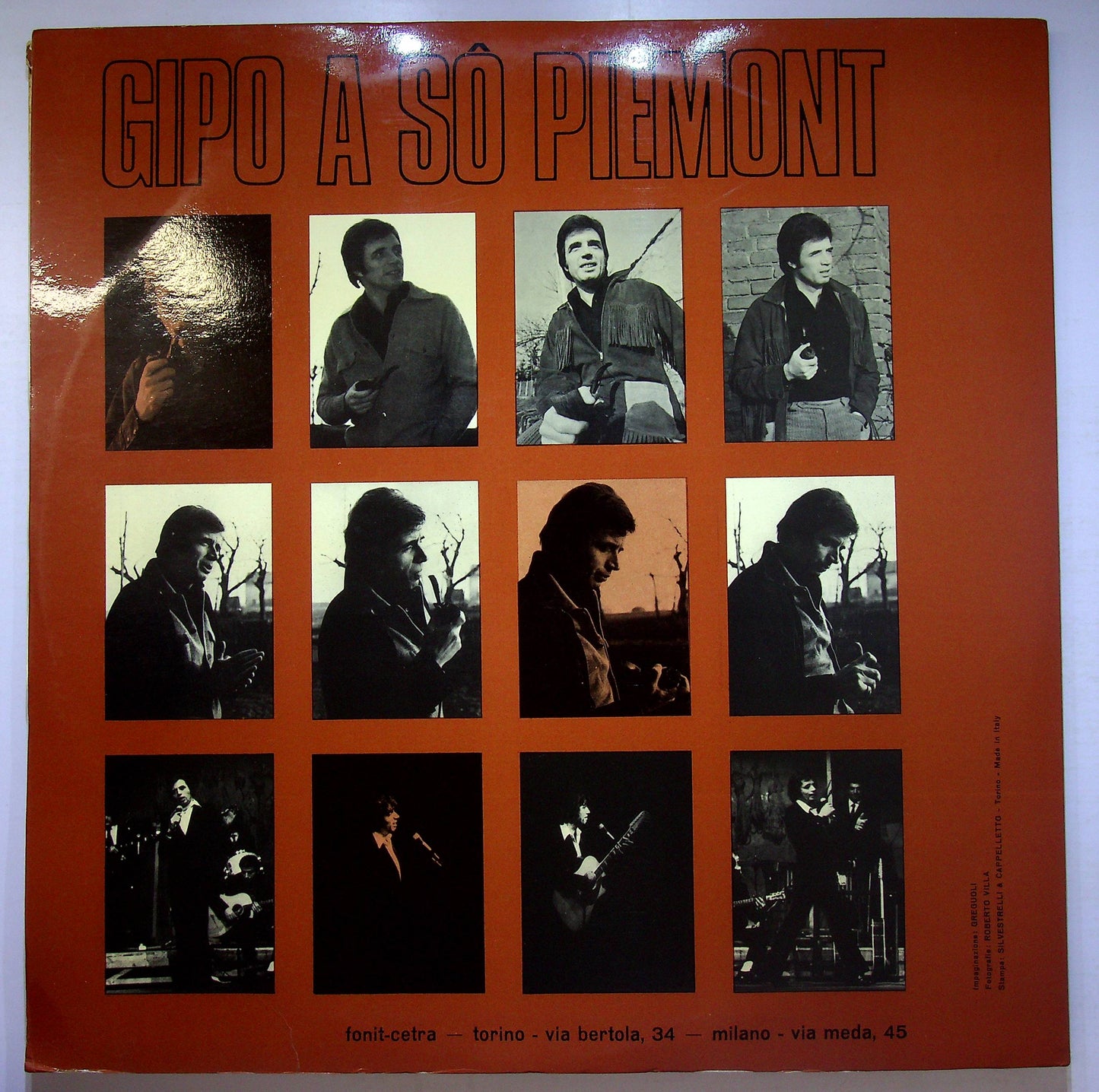 EBOND Gipo Farassino - Gipo A So Piemont Vinile V080031