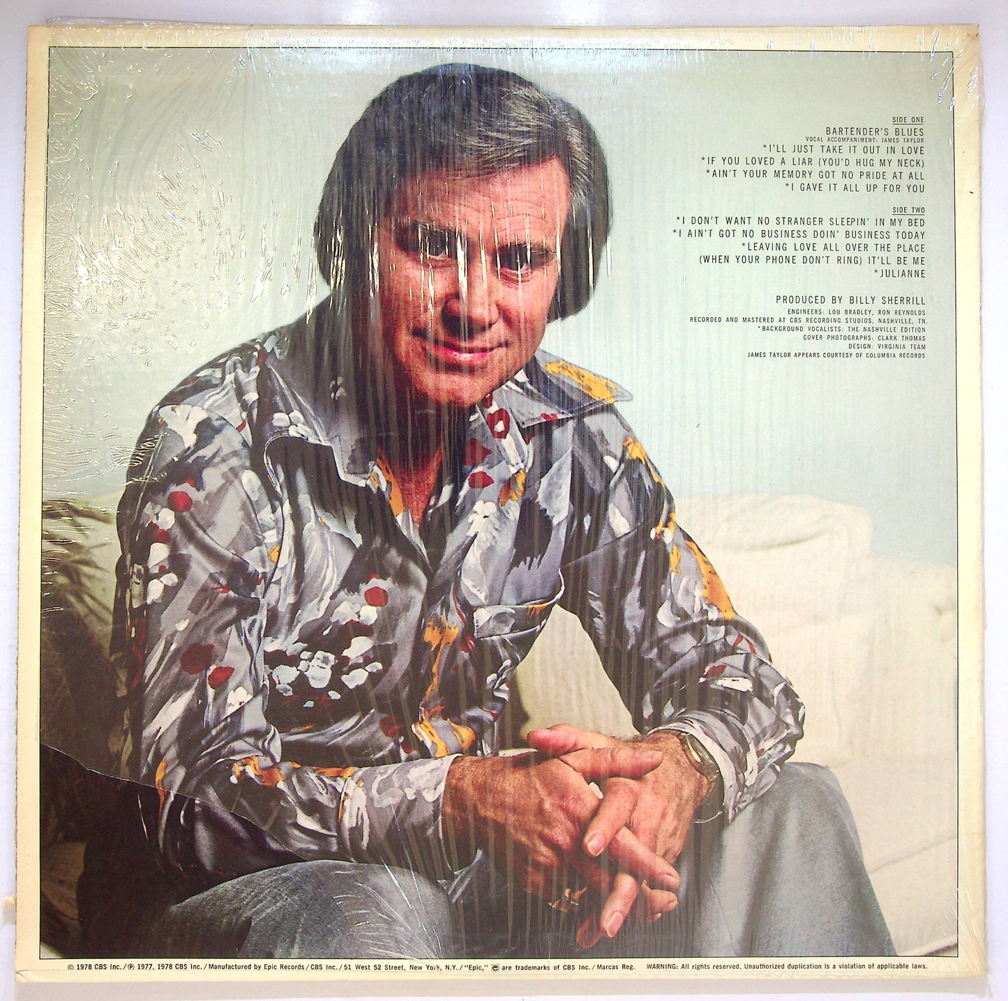 EBOND George Jones - Bartender's Blues Vinile V081021