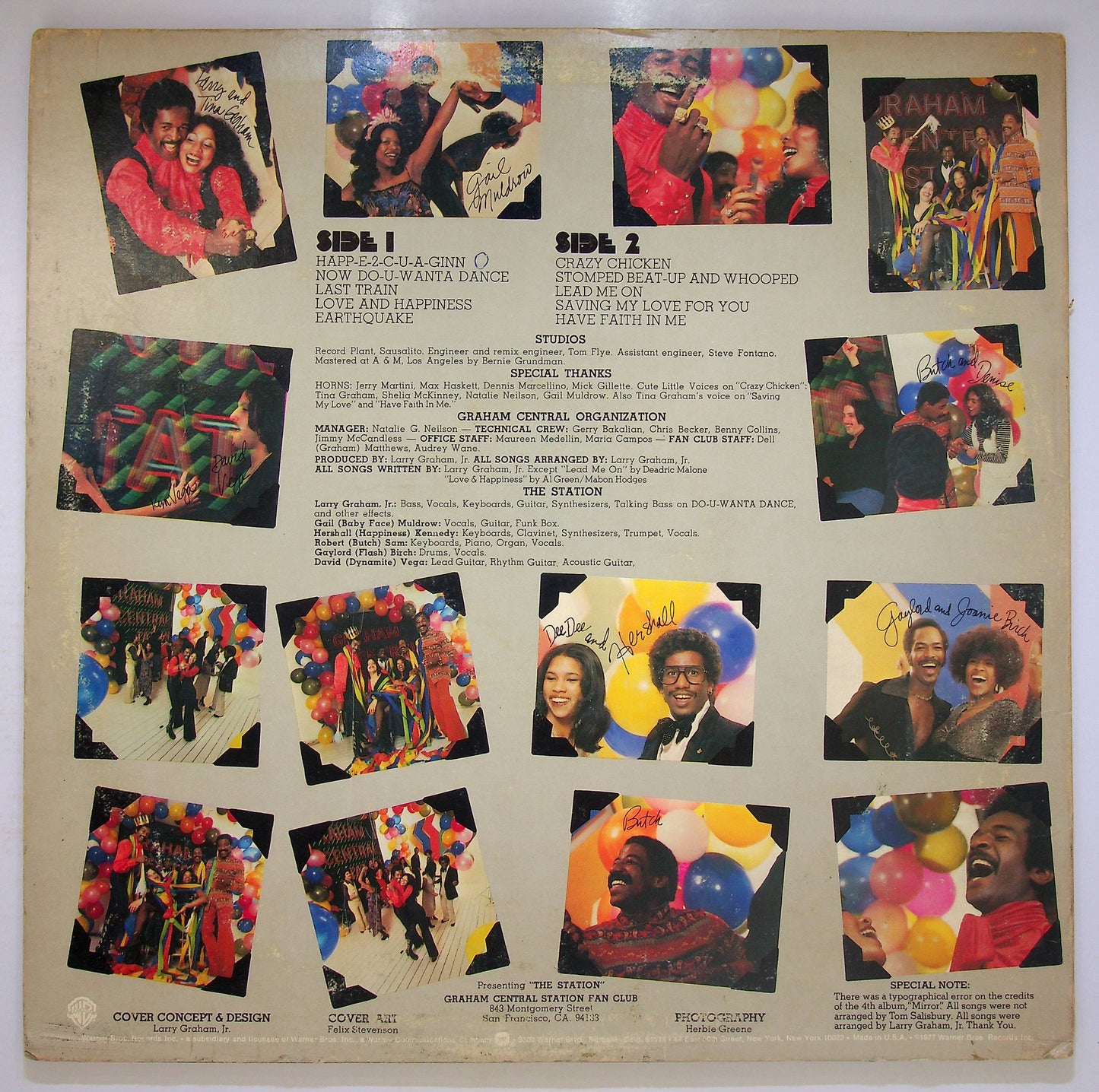 EBOND Graham Central Station - Now Do U Wanta Dance Vinile V081043