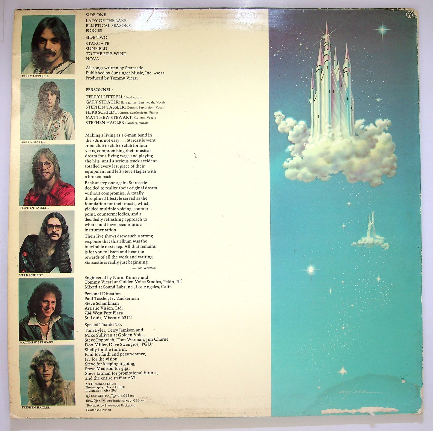 EBOND Starcastle - Starcastle Vinile V081052