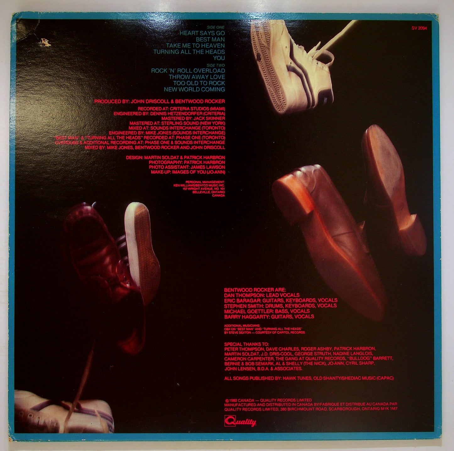 EBOND Bentwood Rocker - Take Me To Heaven Vinile V081057