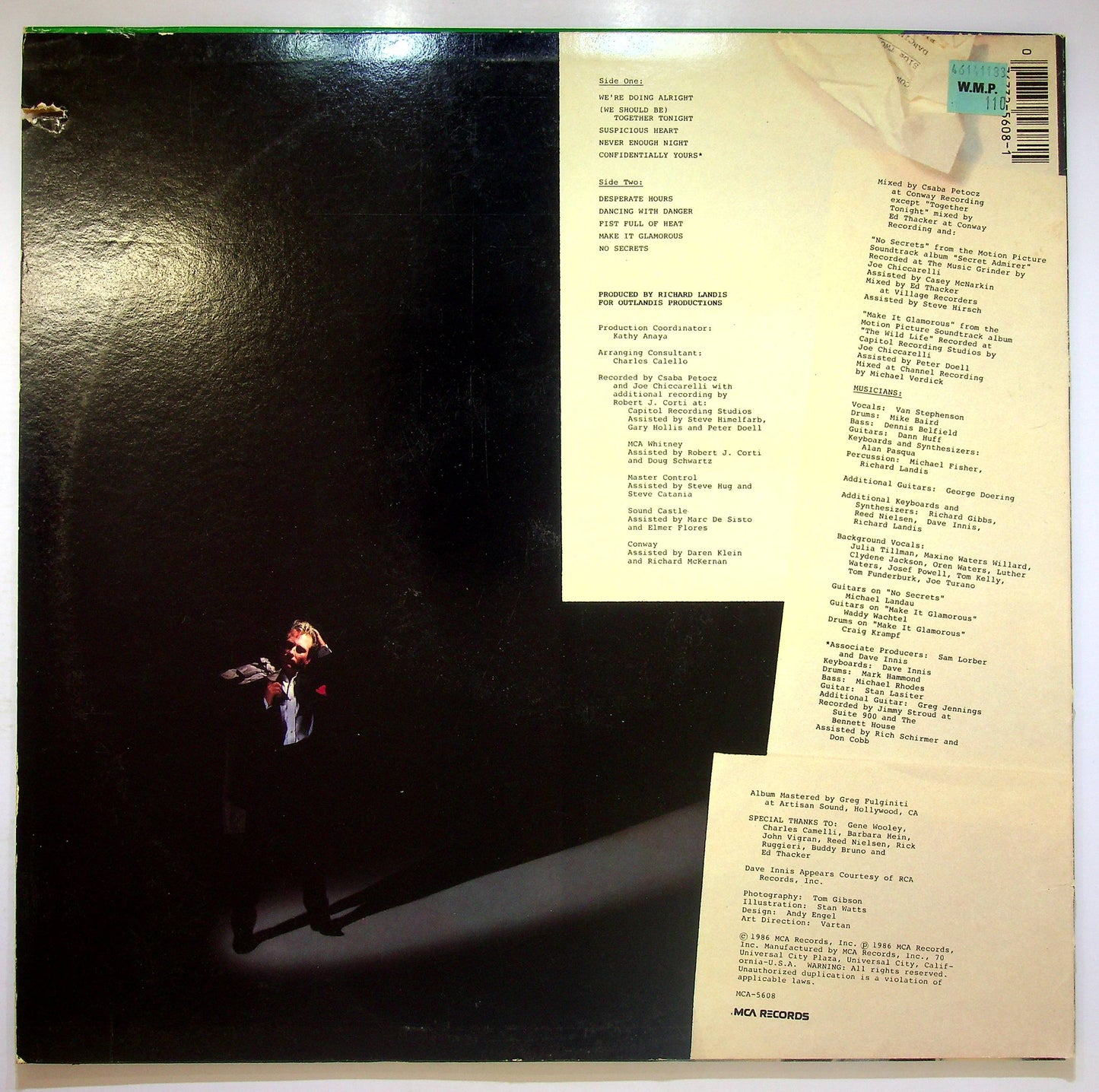 EBOND Van Stephenson - Suspicious Heart Vinile V081071