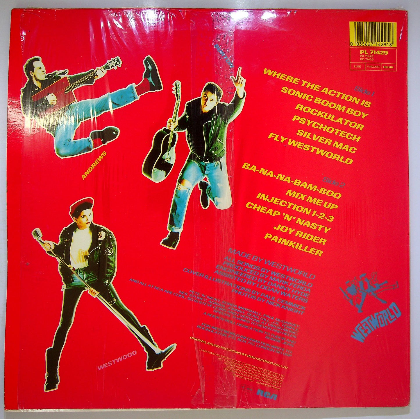 EBOND Westworld - Where The Action Is Vinile V081091