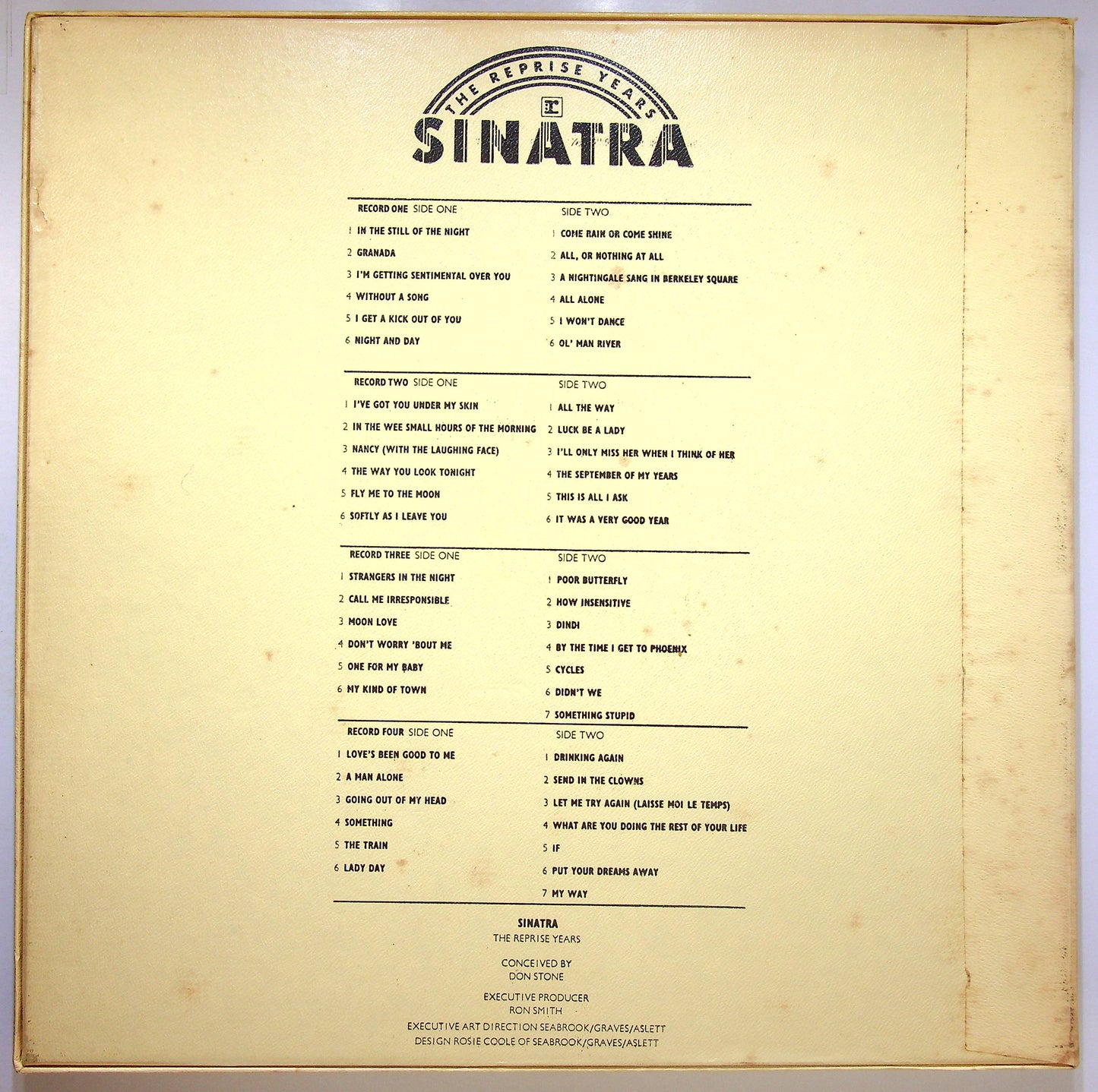 EBOND Frank Sinatra - Sinatra The Reprise Years (UK) Vinile V081099