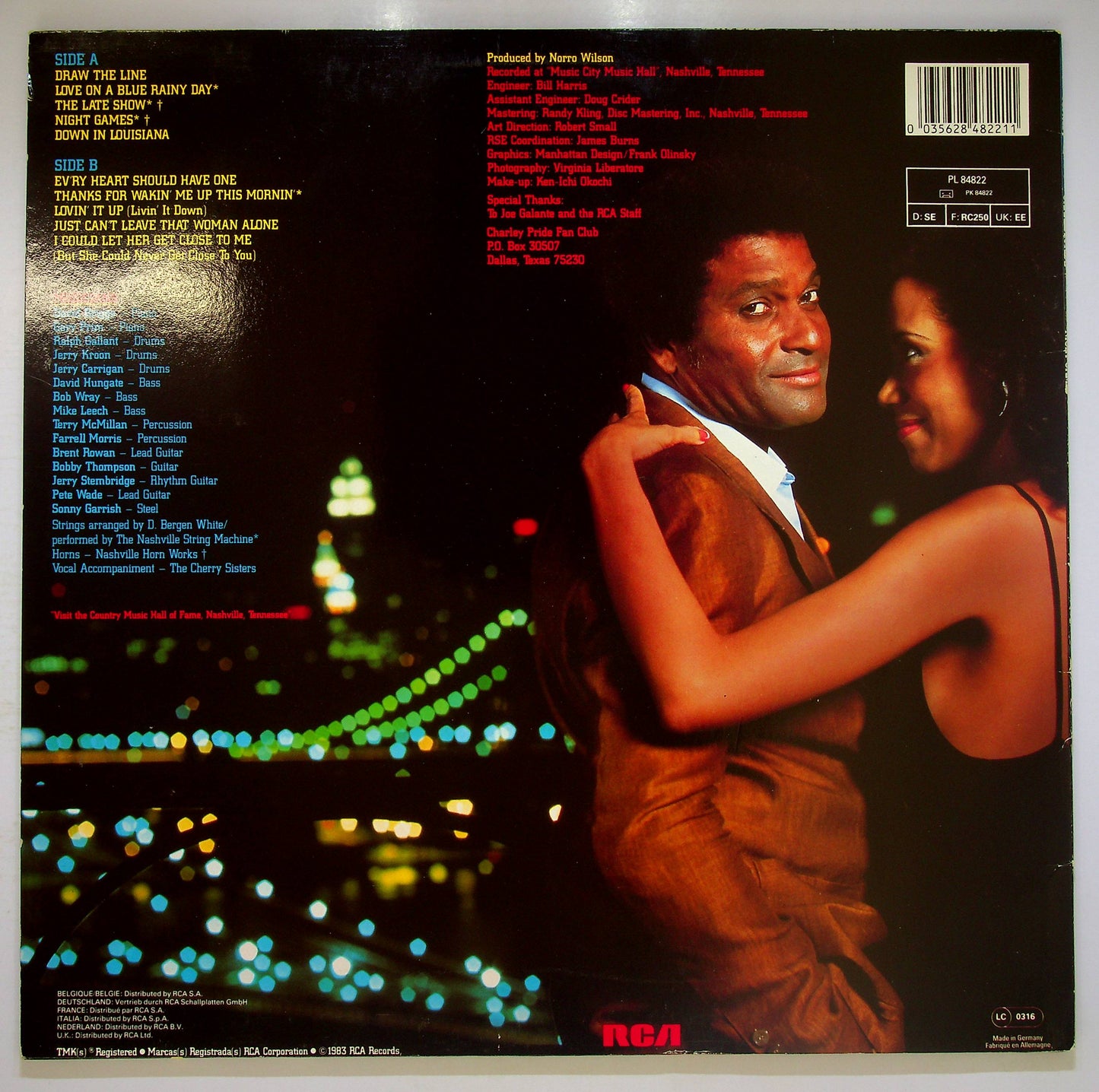 EBOND Charley Pride - Night Games Vinile V082001