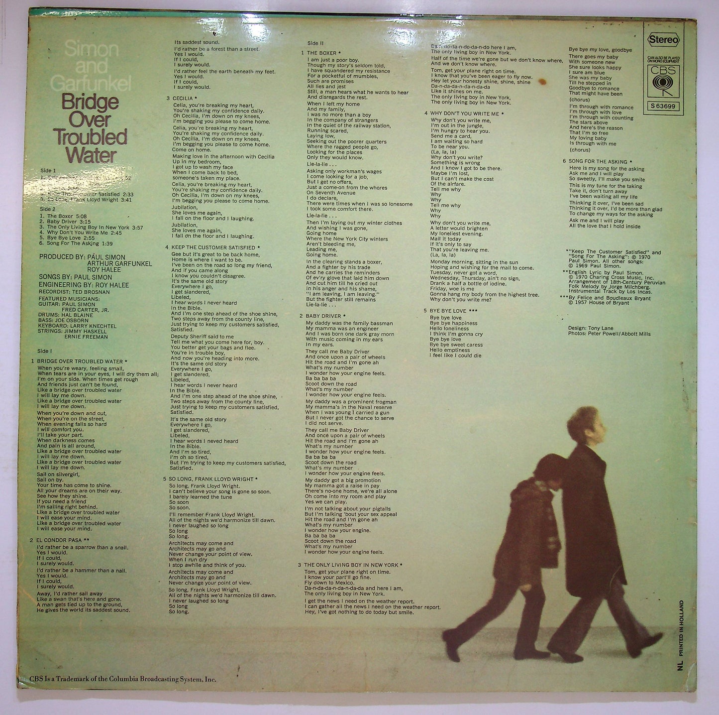 EBOND Simon & Garfunkel - Bridge Over Troubled Water Vinile V082006