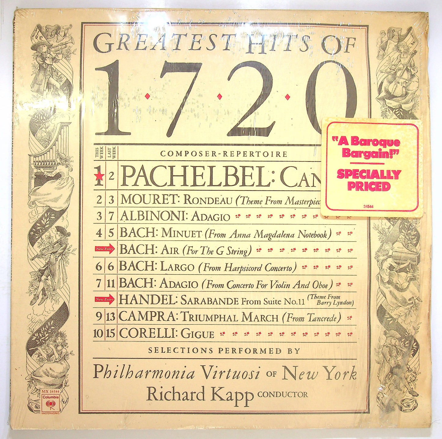 EBOND Greatest Hits Of 1720 Vinile V082007