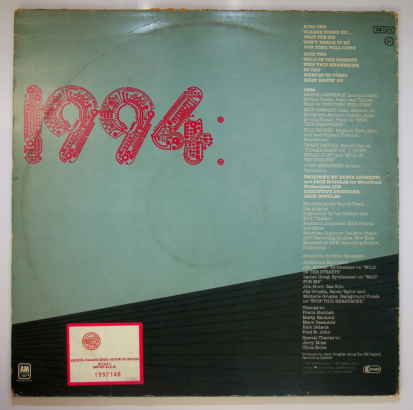 EBOND 1994: - Please Stand By... Vinile V082025