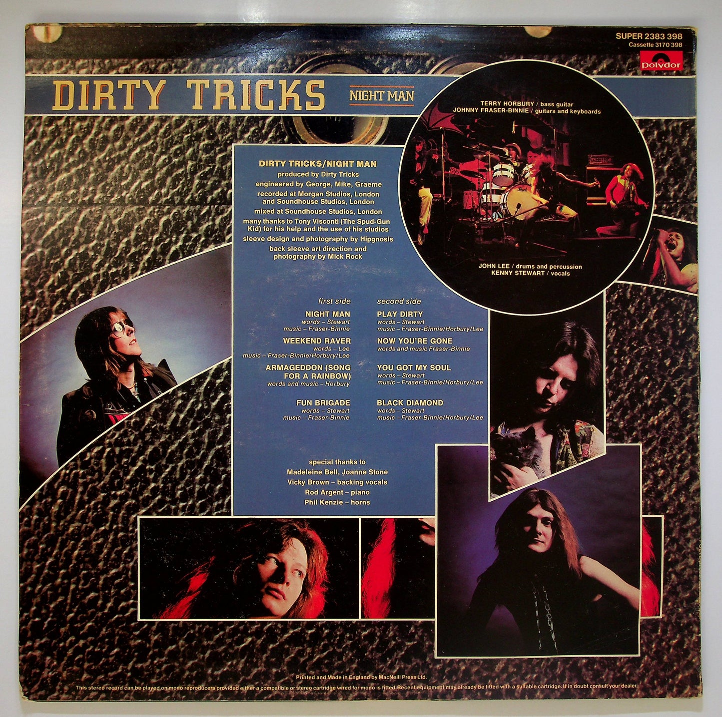 EBOND Dirty Tricks - Night Man Vinile V082030