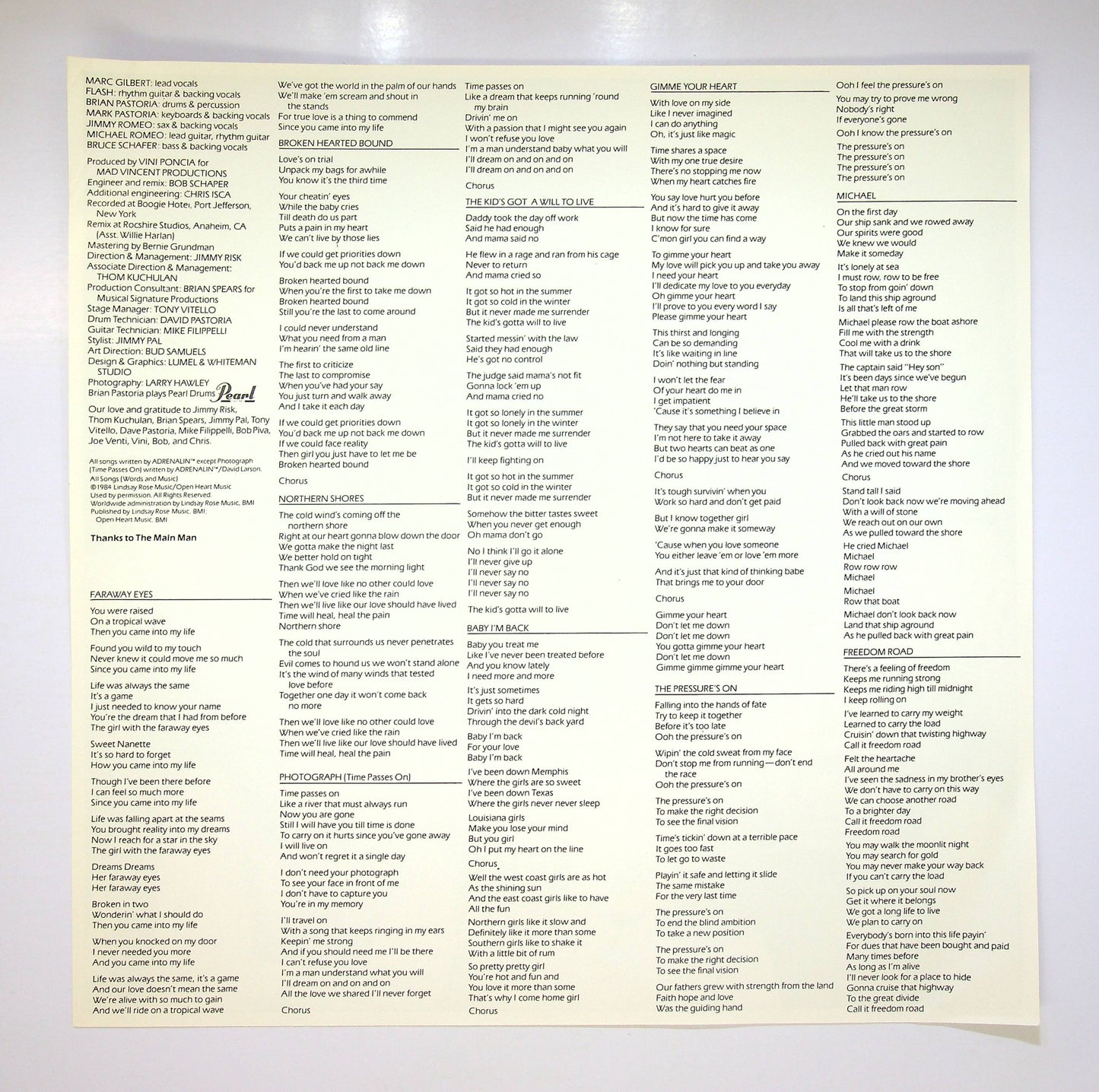 EBOND Adrenalin - American Heart Vinile V082032