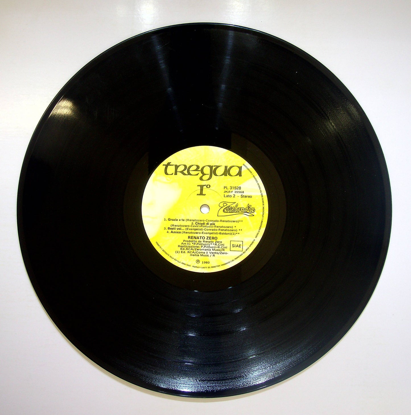 EBOND Renato Zero - Tregua I° Vinile V082056