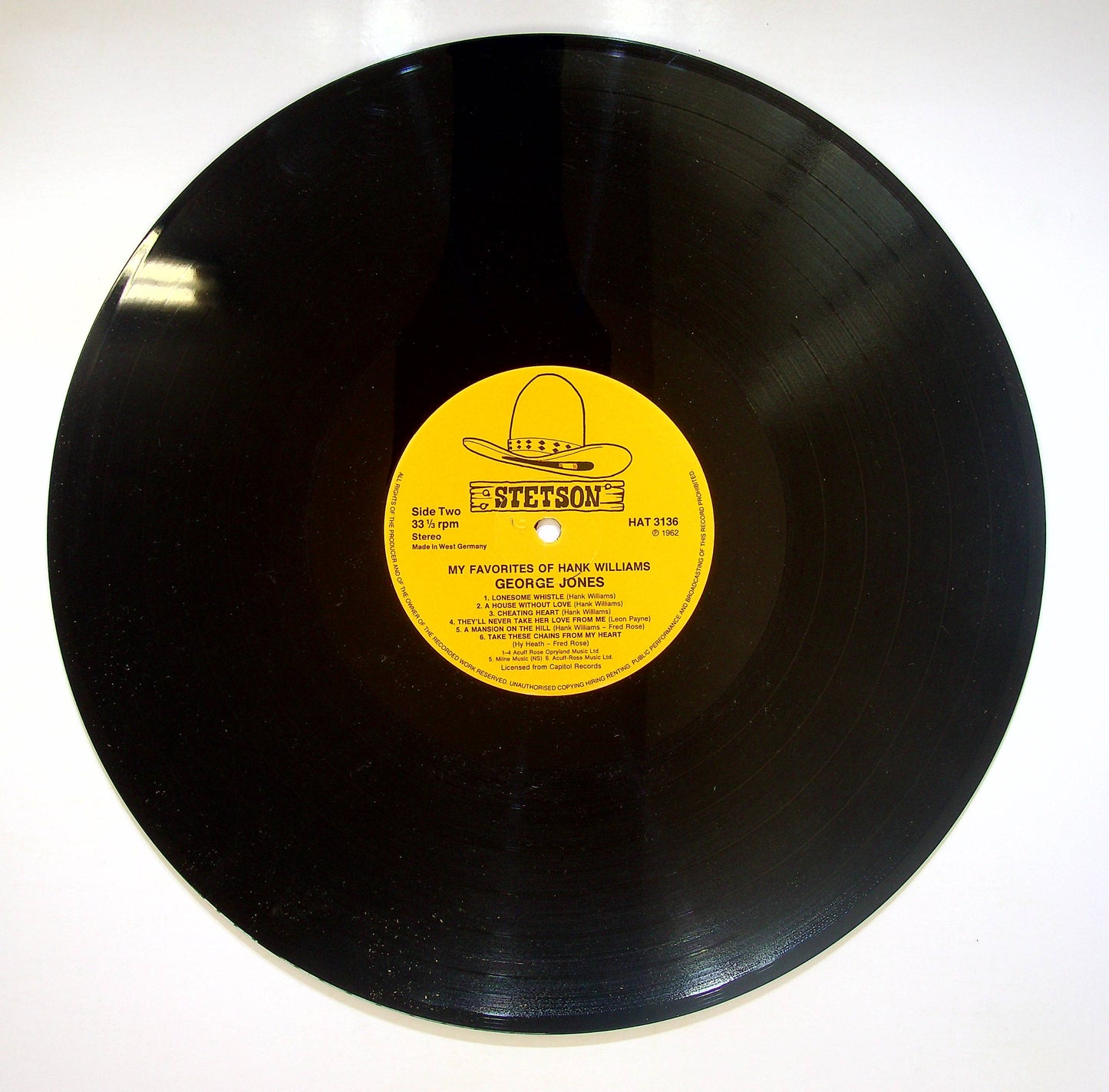EBOND George Jones - My Favorites Of Hank Williams Vinile V082065