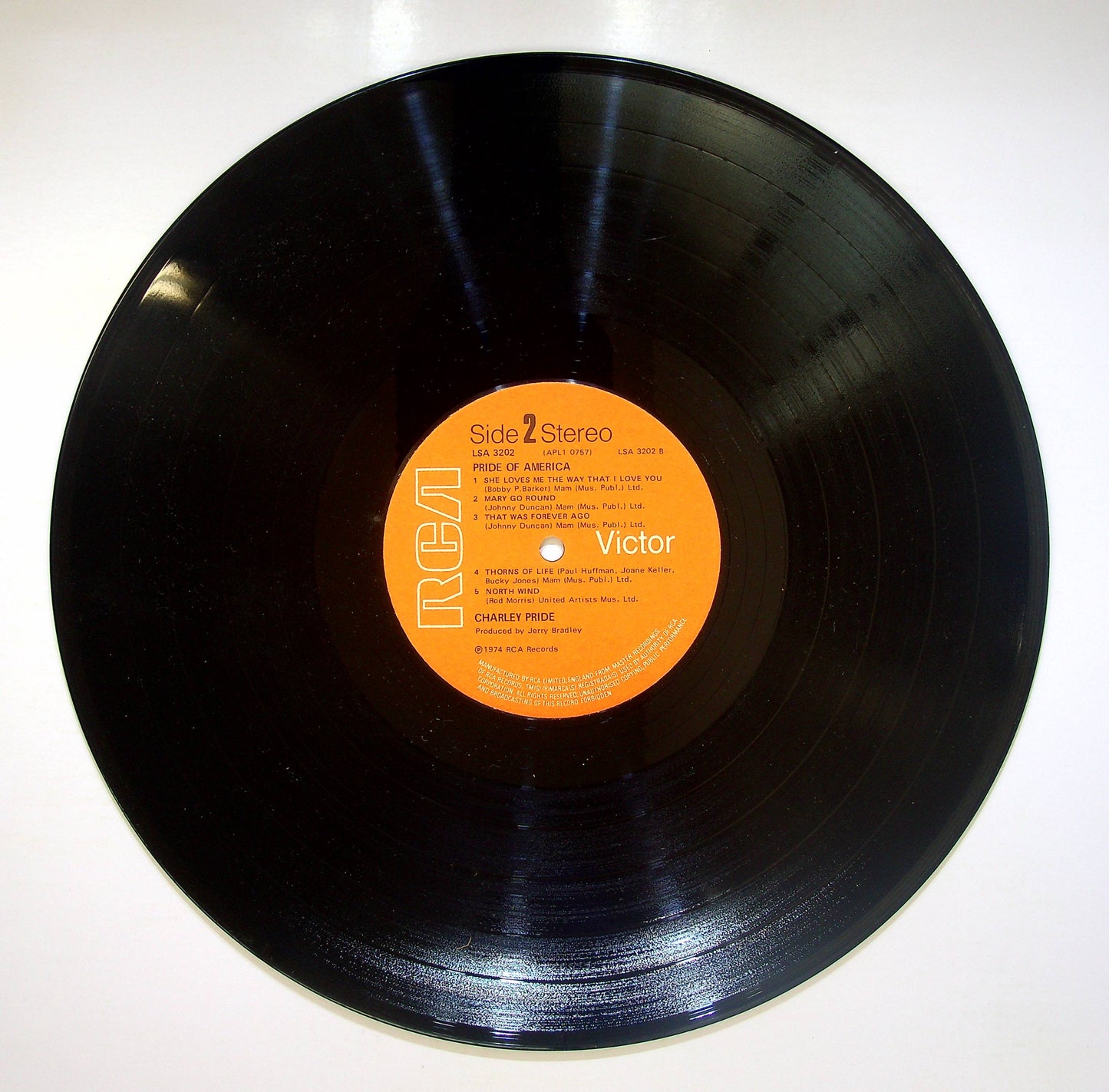 EBOND Charley Pride - Pride Of America Vinile V082069