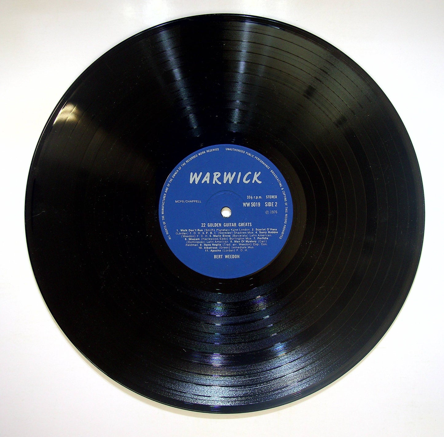 EBOND Bert Weedon - Bert Weedon's 22 Golden Guitar Greats Vinile V082083