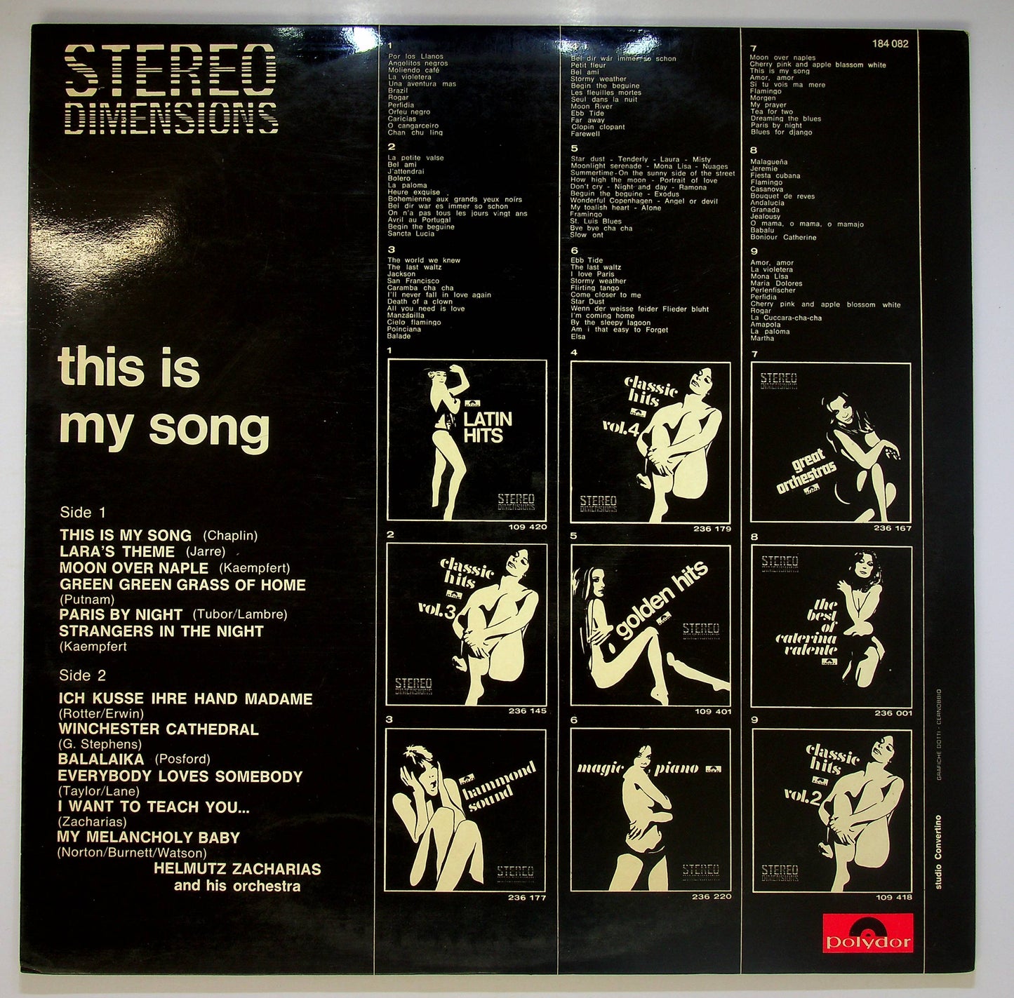 EBOND Helmut Zacharias - This Is My Song Vinile V082112