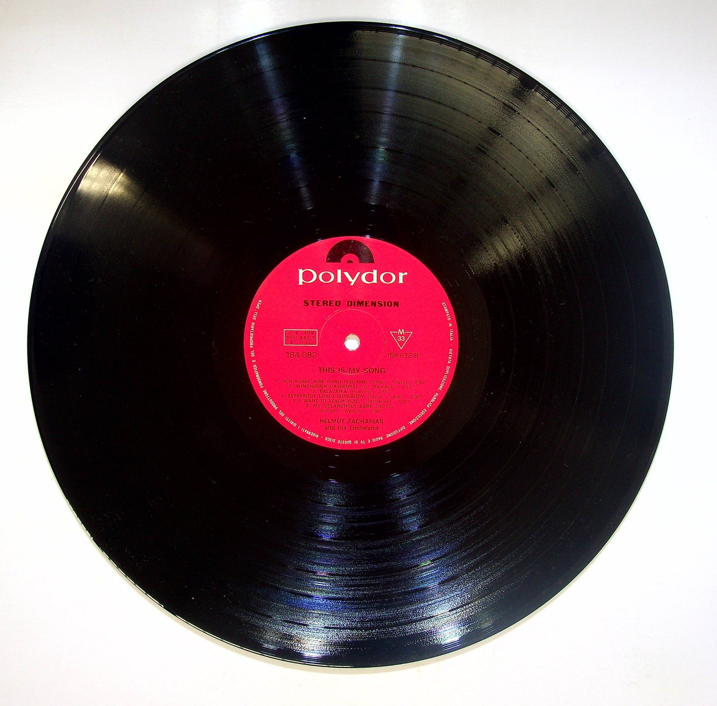 EBOND Helmut Zacharias - This Is My Song Vinile V082112