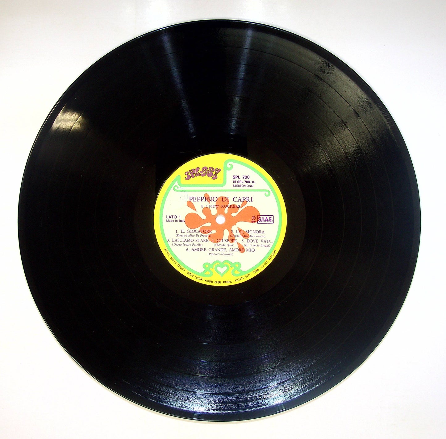 EBOND Peppino Di Capri - Il Giocatore Vinile V082114
