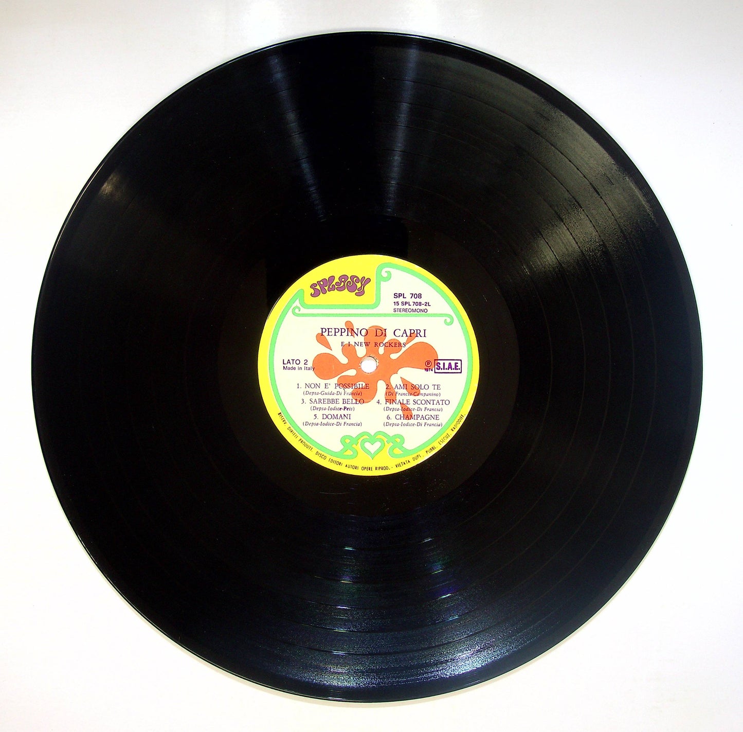 EBOND Peppino Di Capri - Il Giocatore Vinile V082114
