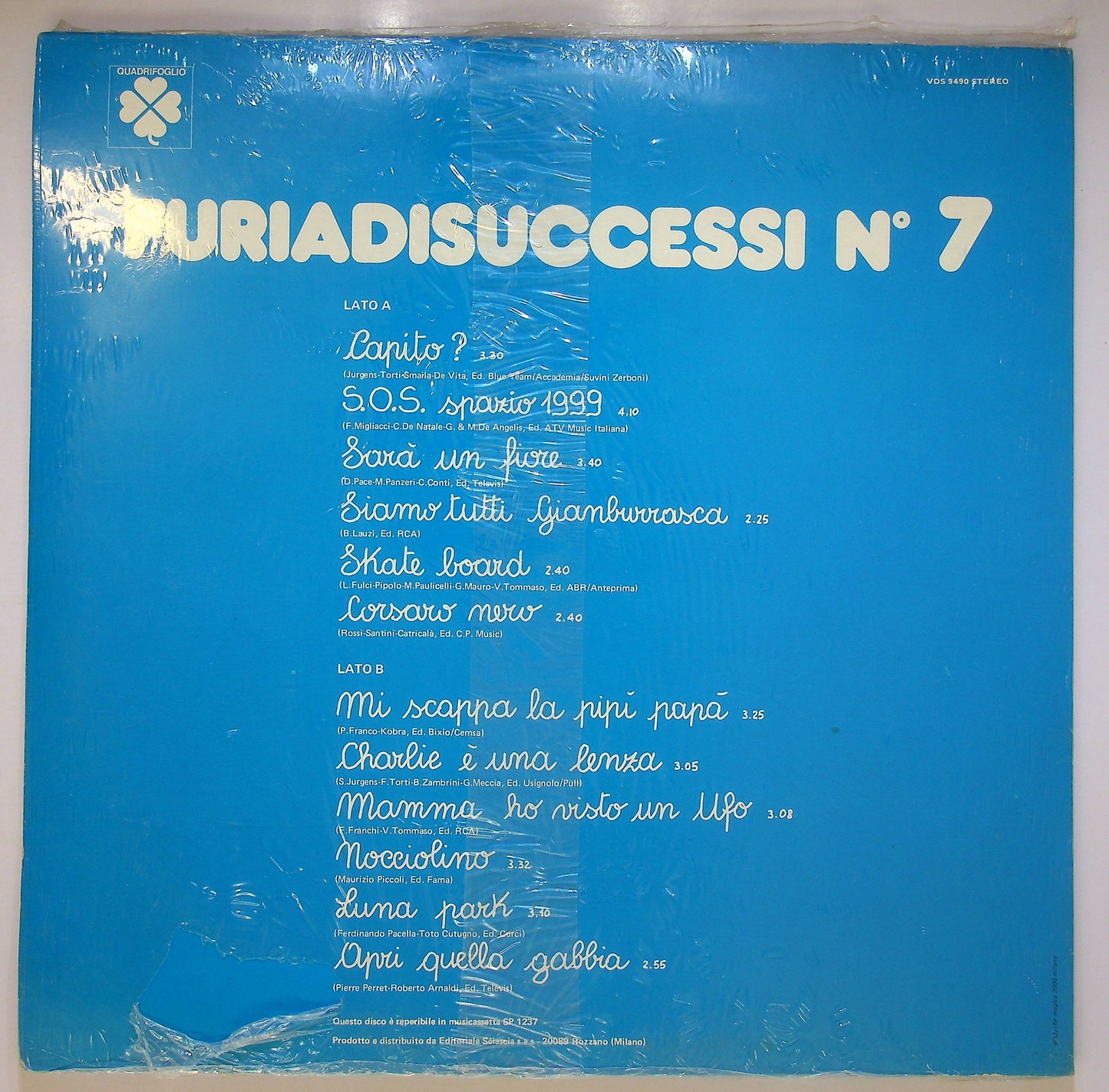 EBOND Various - Furia di Successi N°7 Vinile V082122