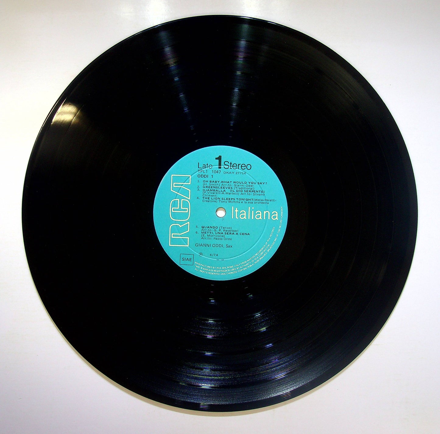 EBOND Oddi - 1 Vinile V082135