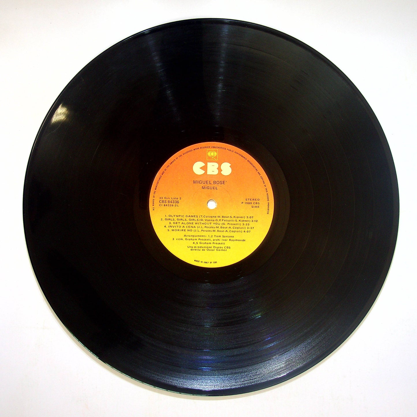 EBOND Miguel Bose' - Miguel Vinile V083026
