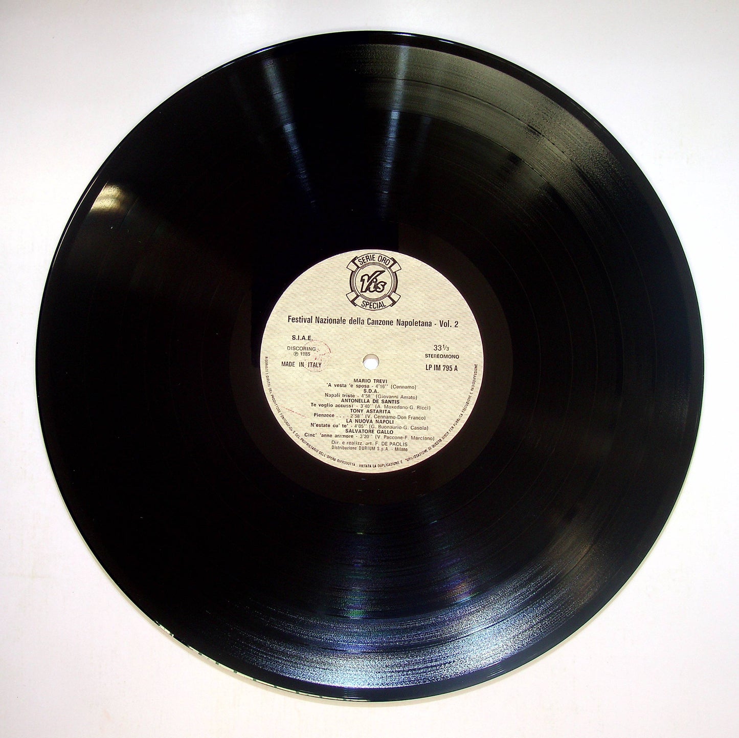 EBOND Festival Nazionale Della Canzone Napoletana Vol. 2 Vinile V083035