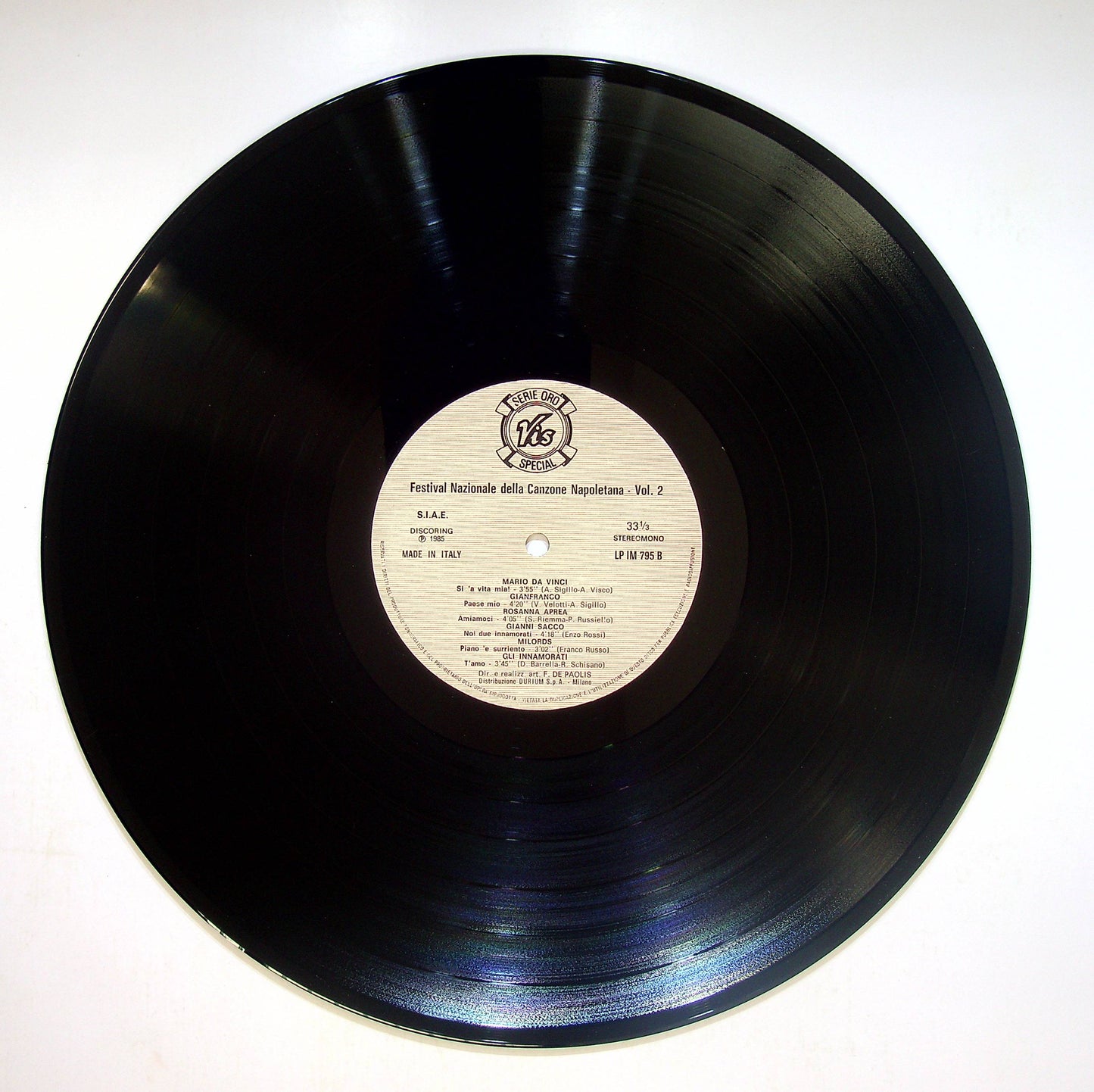 EBOND Festival Nazionale Della Canzone Napoletana Vol. 2 Vinile V083035