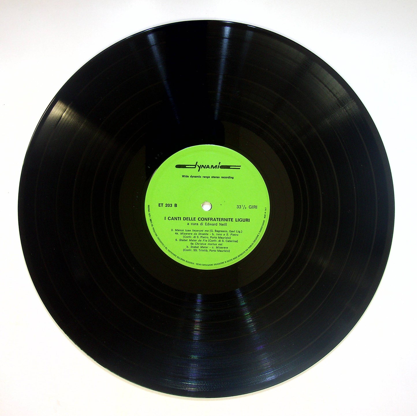 EBOND I CANTI DELLA CONFRATERNITA LIGURI Vinile V083038