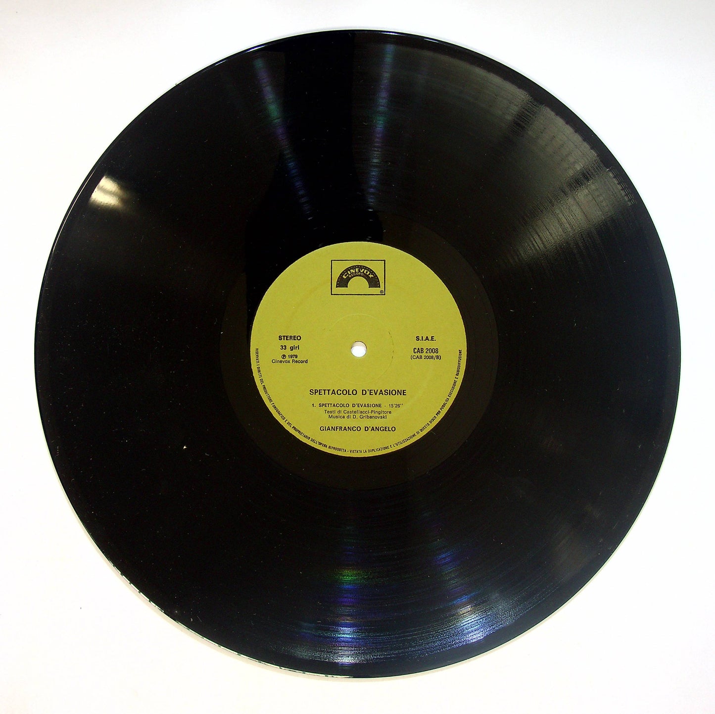 EBOND Gianfranco D'Angelo - Spettacolo D'Evasione Vinile V083045