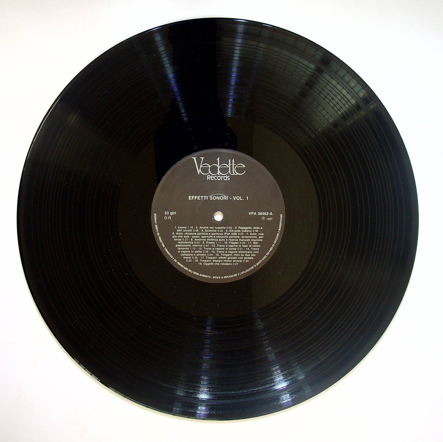 EBOND Sound Effects 1 - Effetti Sonori Vol. 1 Vinile V083075