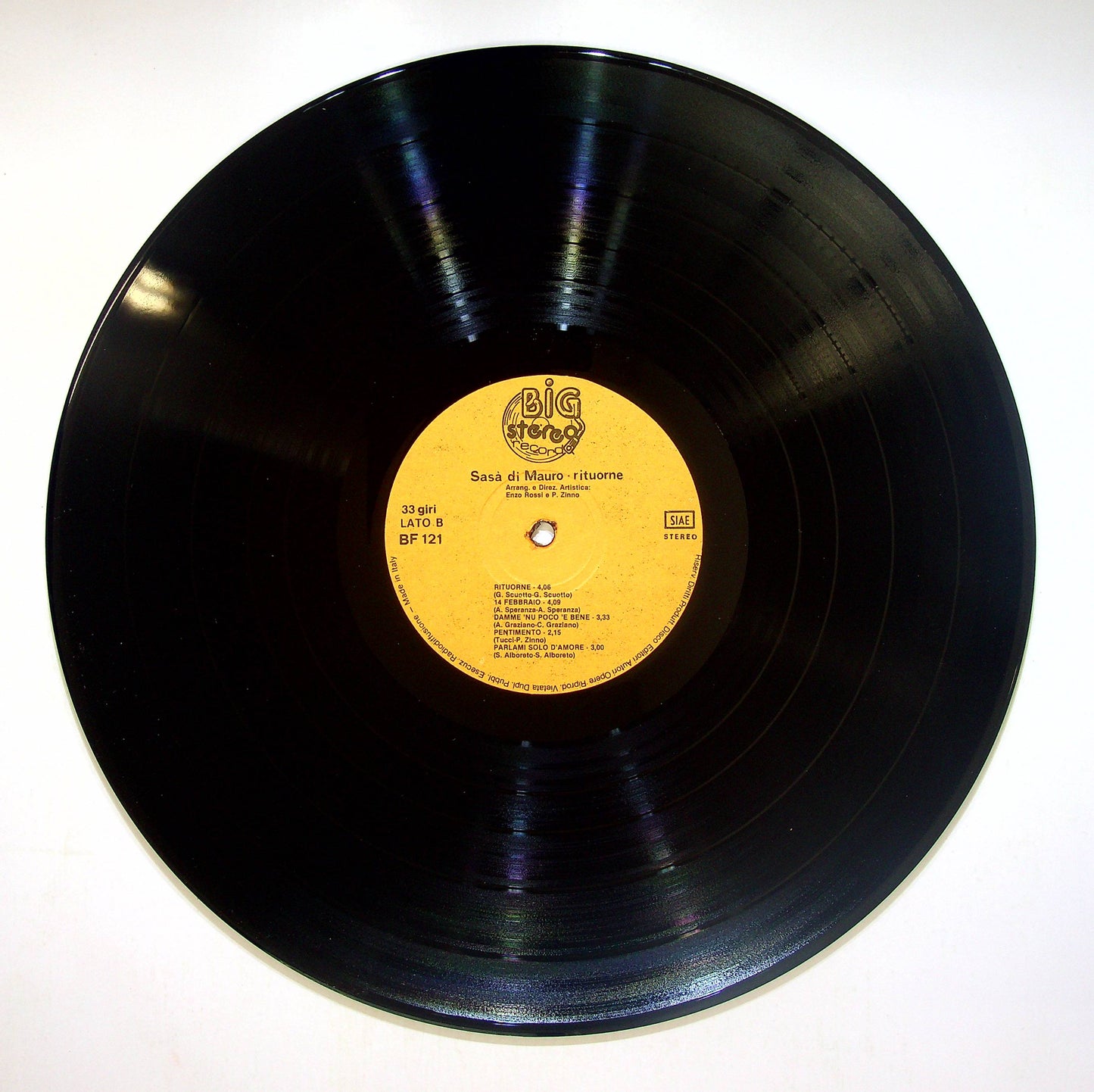 EBOND Sasa Di Mauro - Rituorne Vinile V083088