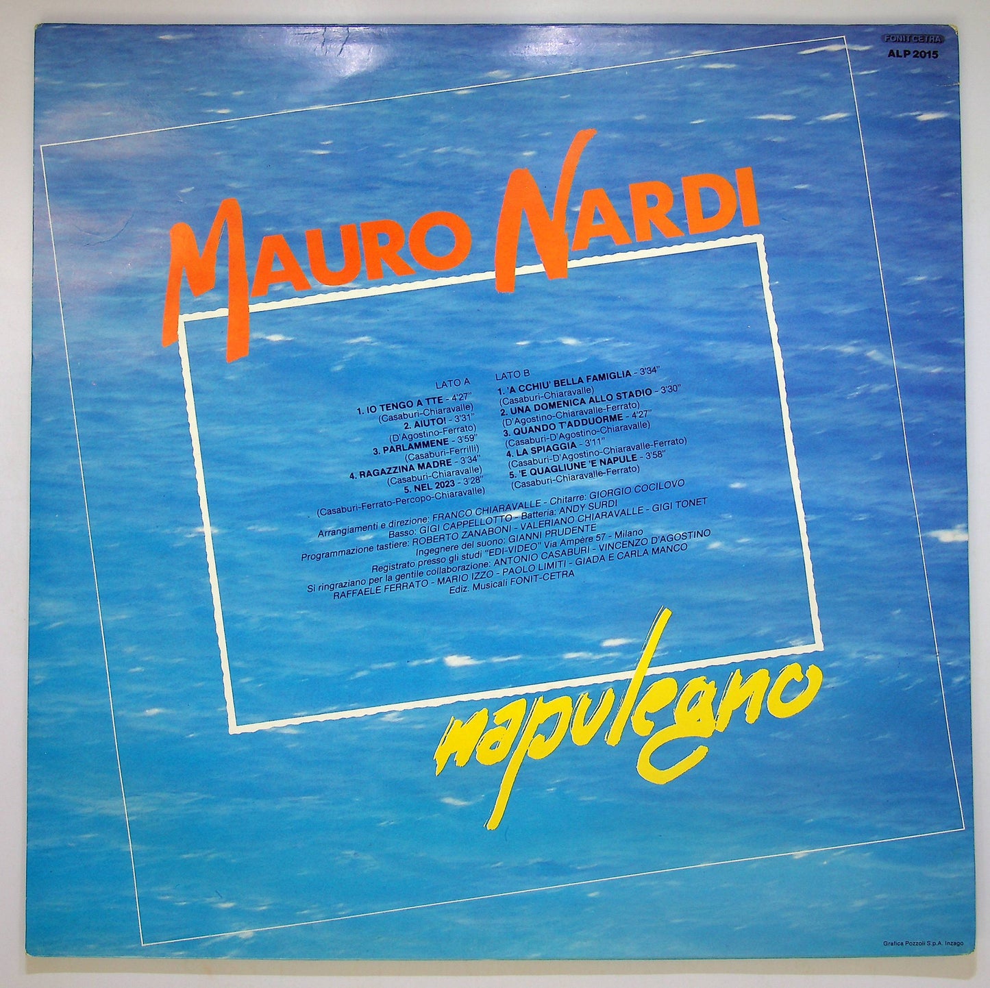 EBOND Mauro Nardi - Napulegno Vinile V083095