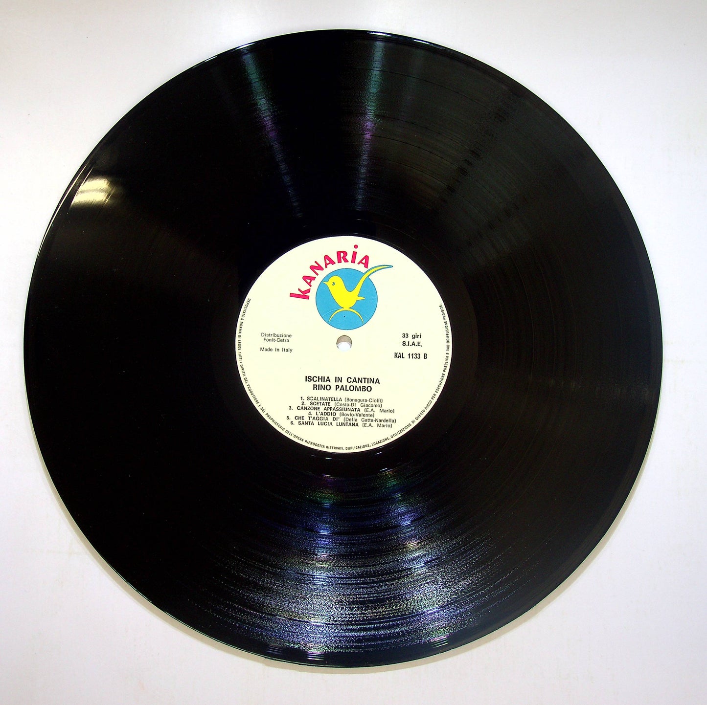 EBOND Rino Palombo - Ischia In Cantina Vinile V083111