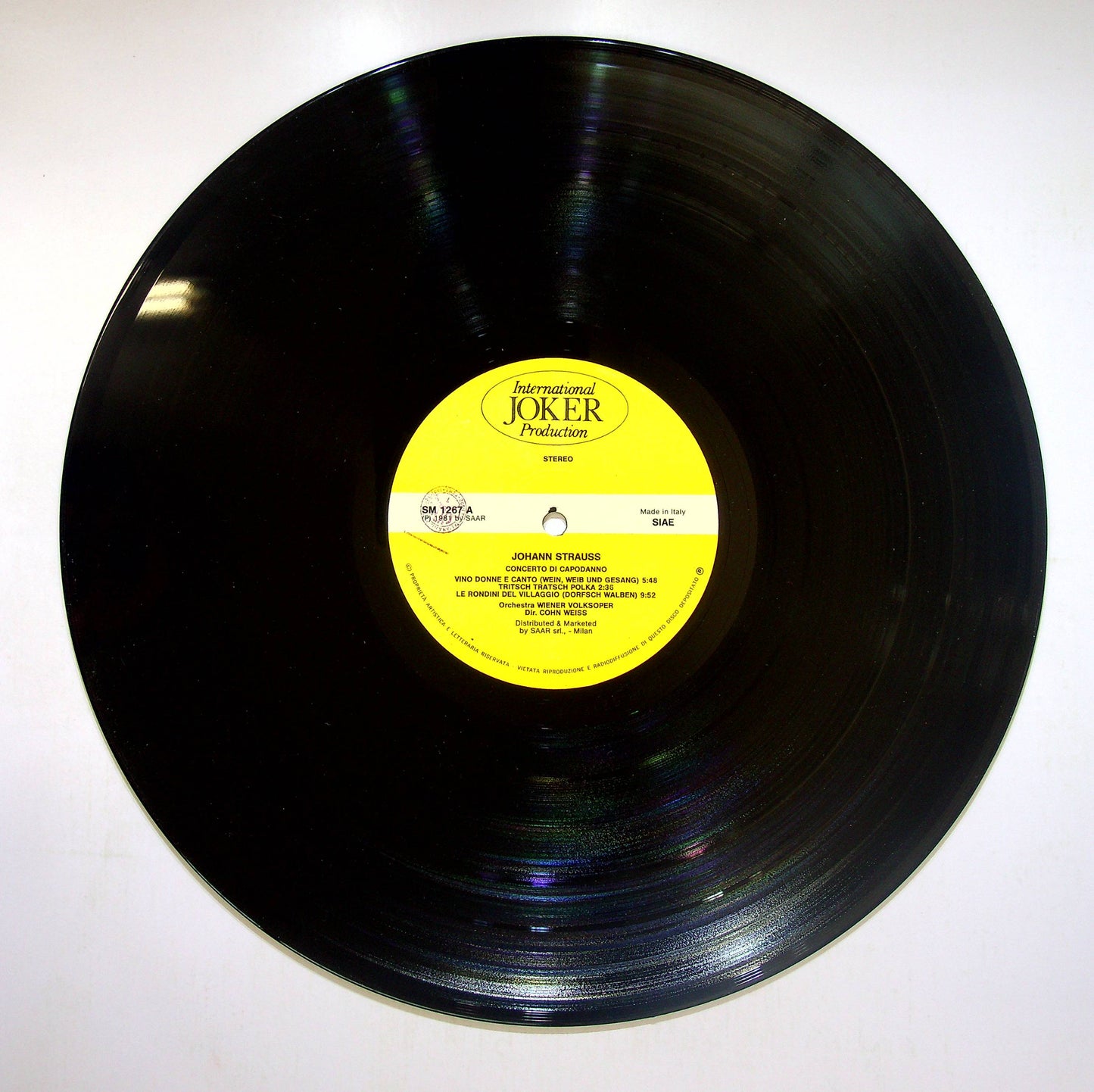 EBOND Johann Strauss Jr. - Concerto Di Capodanno Vinile V083115