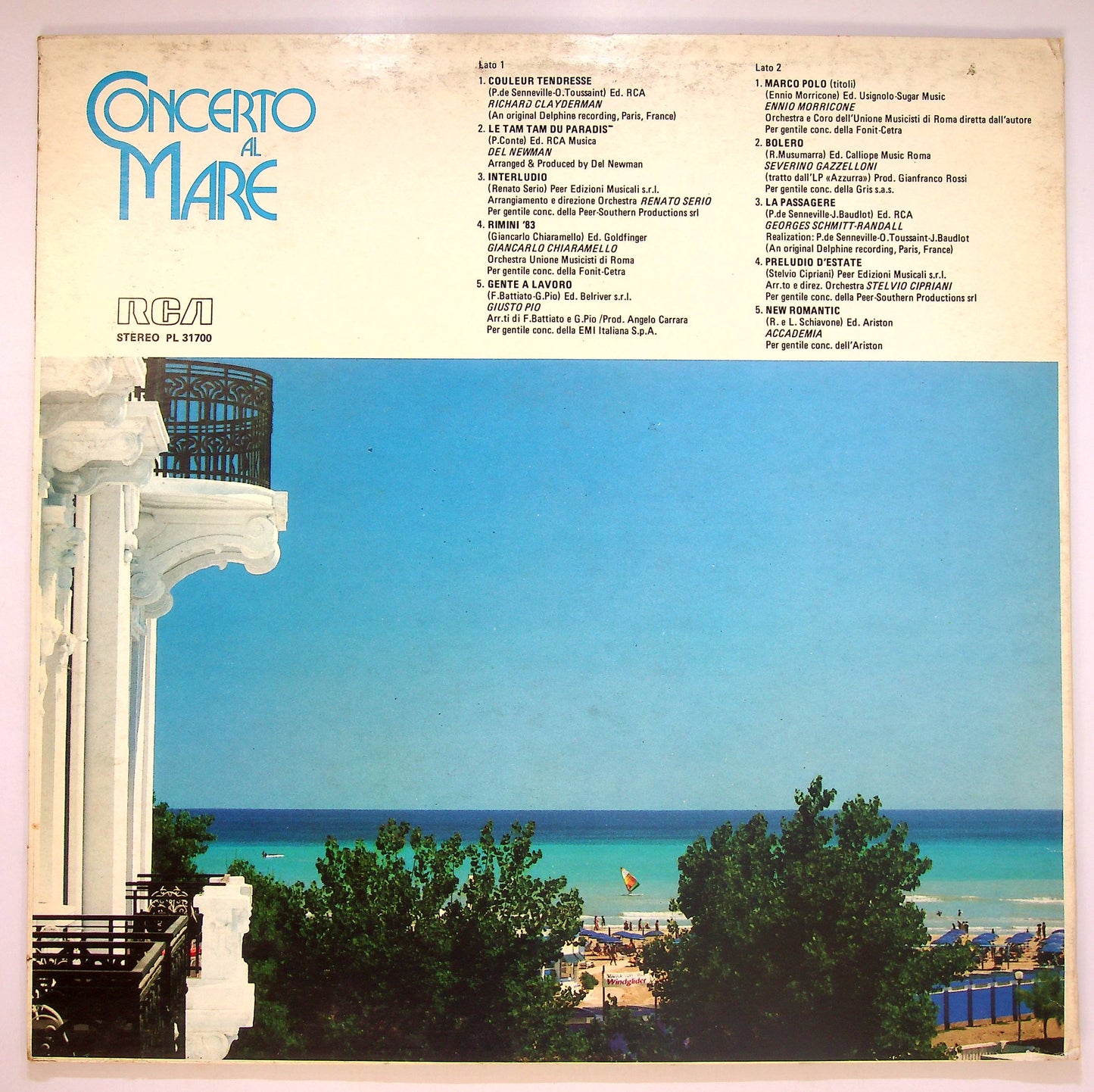 EBOND Various - Concerto Al Mare Vinile V083121