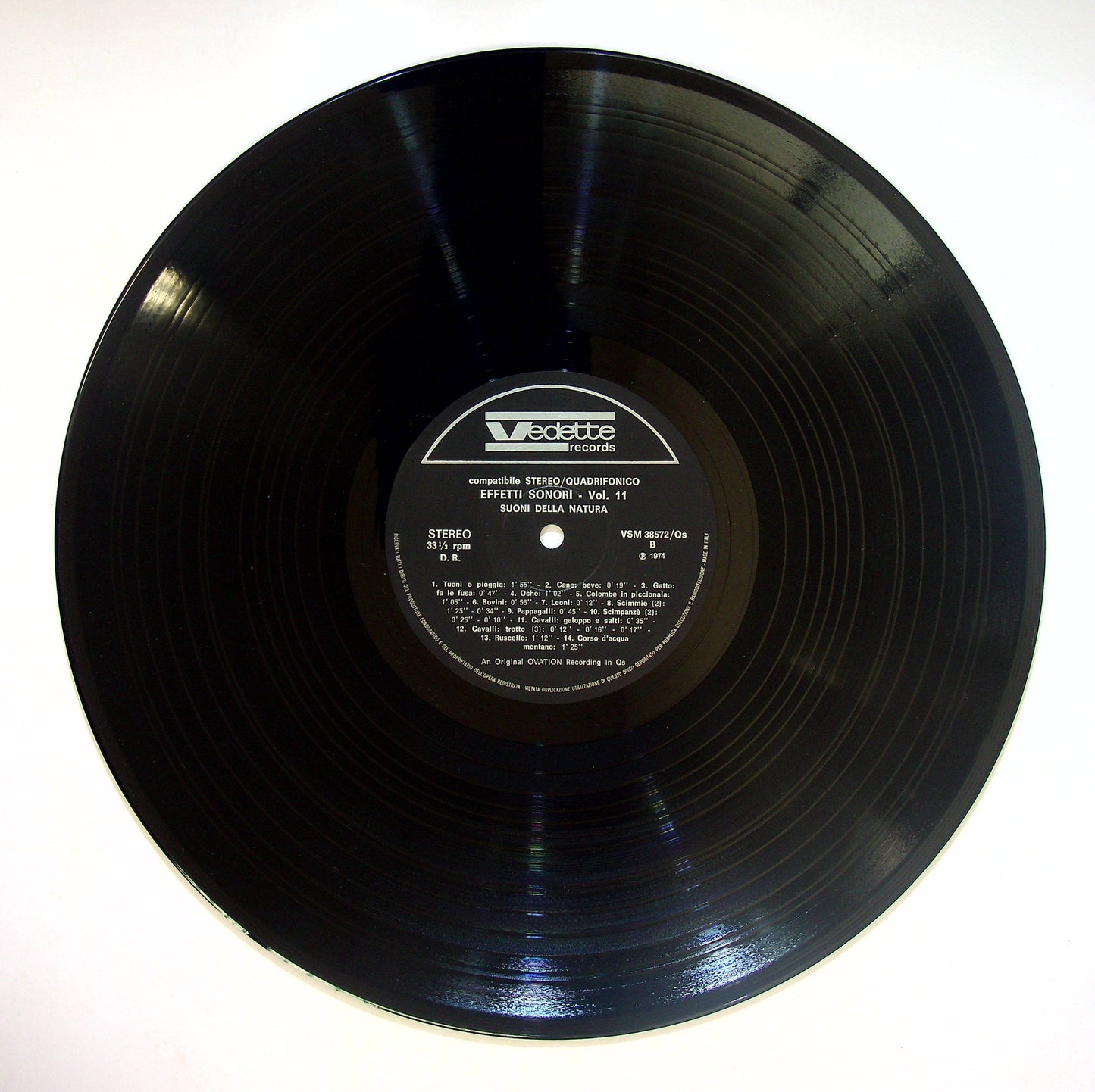 EBOND No Artist - Effetti Sonori Vol. 11 - Sound Effects Vinile V083129