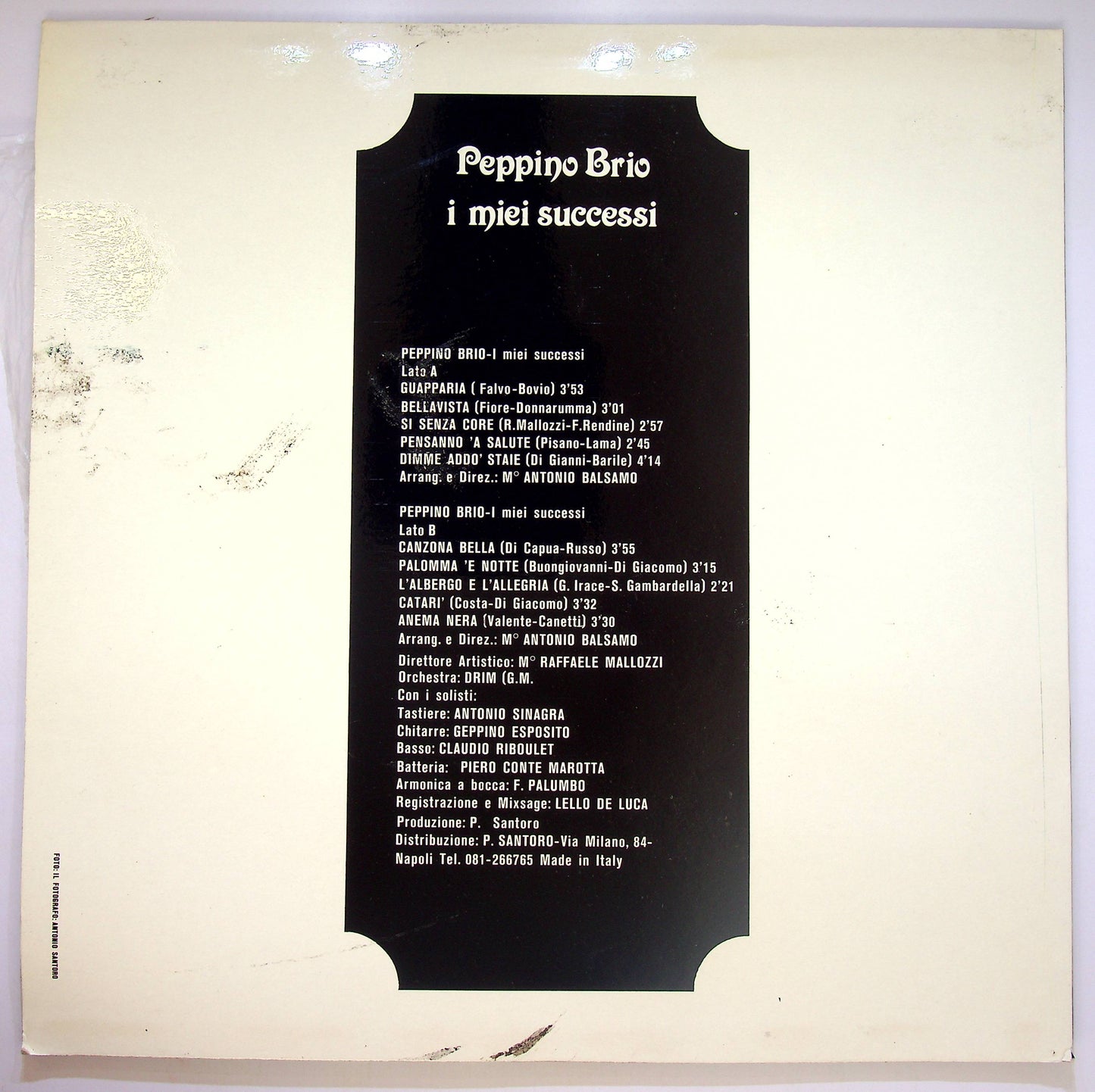 EBOND Peppino Brio - I Miei Successi Vol. 1 Vinile V083134