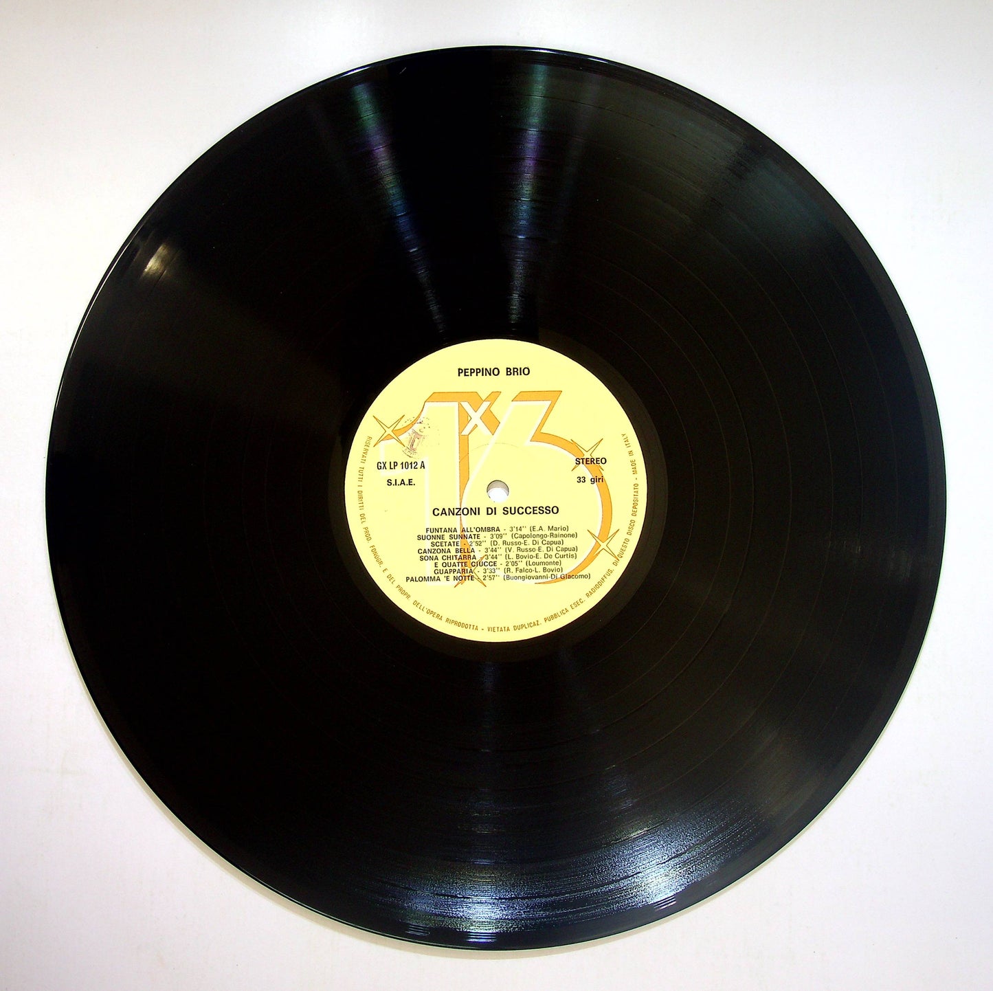 EBOND Peppino Brio - 16 Canzoni Di Successo Vinile V083136