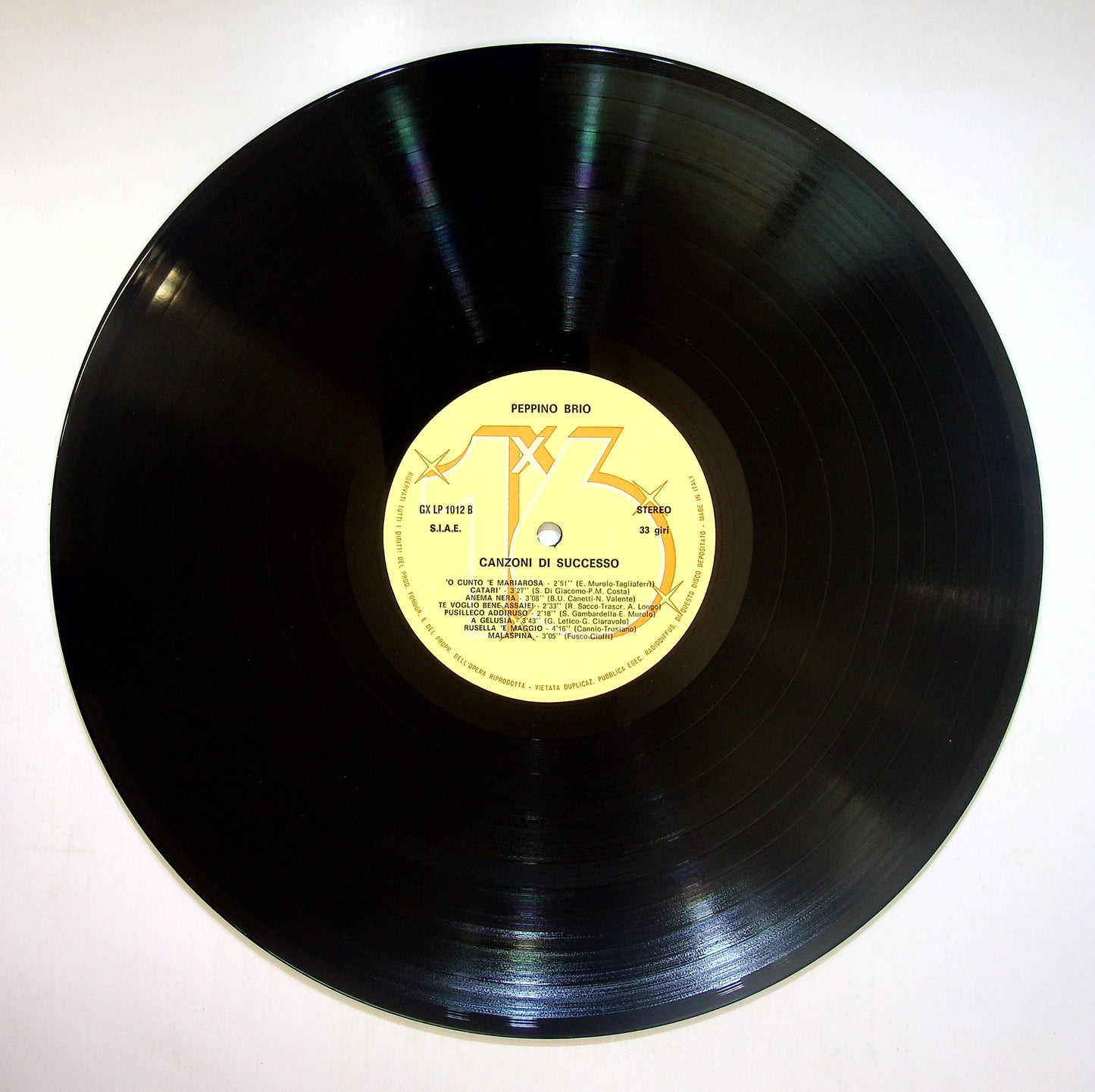 EBOND Peppino Brio - 16 Canzoni Di Successo Vinile V083136