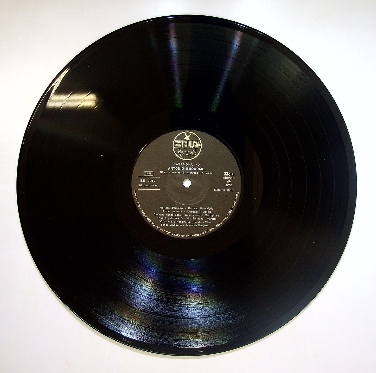 EBOND Antonio Buonomo - Casanova '70 Vinile V083147