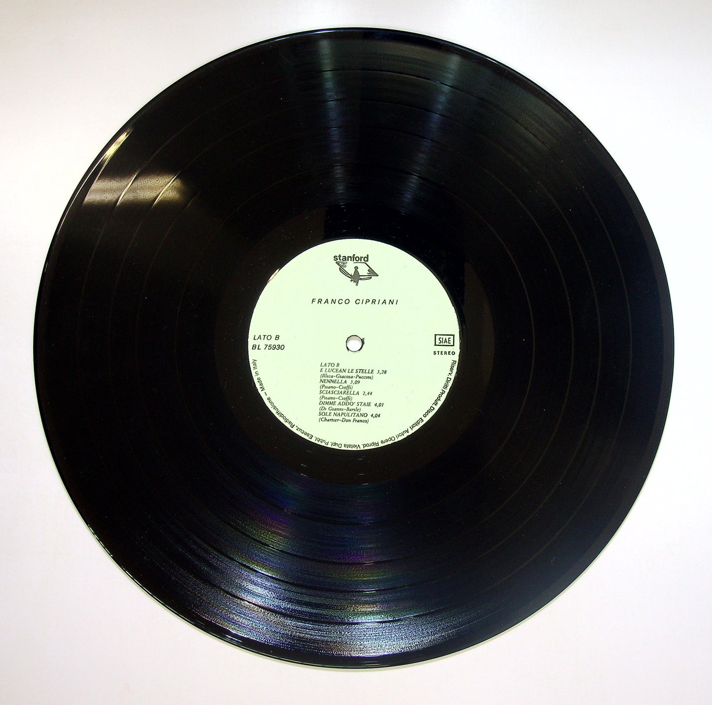 EBOND Franco Cipriani - Come Faccio A Te Lassa Vinile V083148