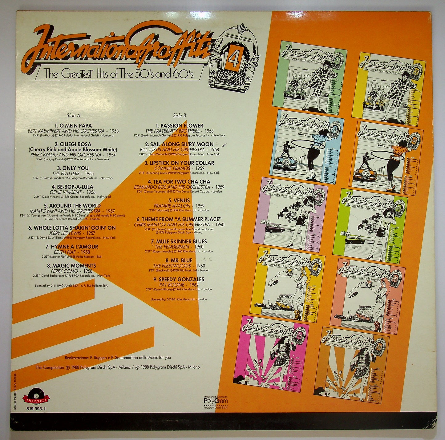 EBOND Various - International Graffiti 4 Vinile V084007