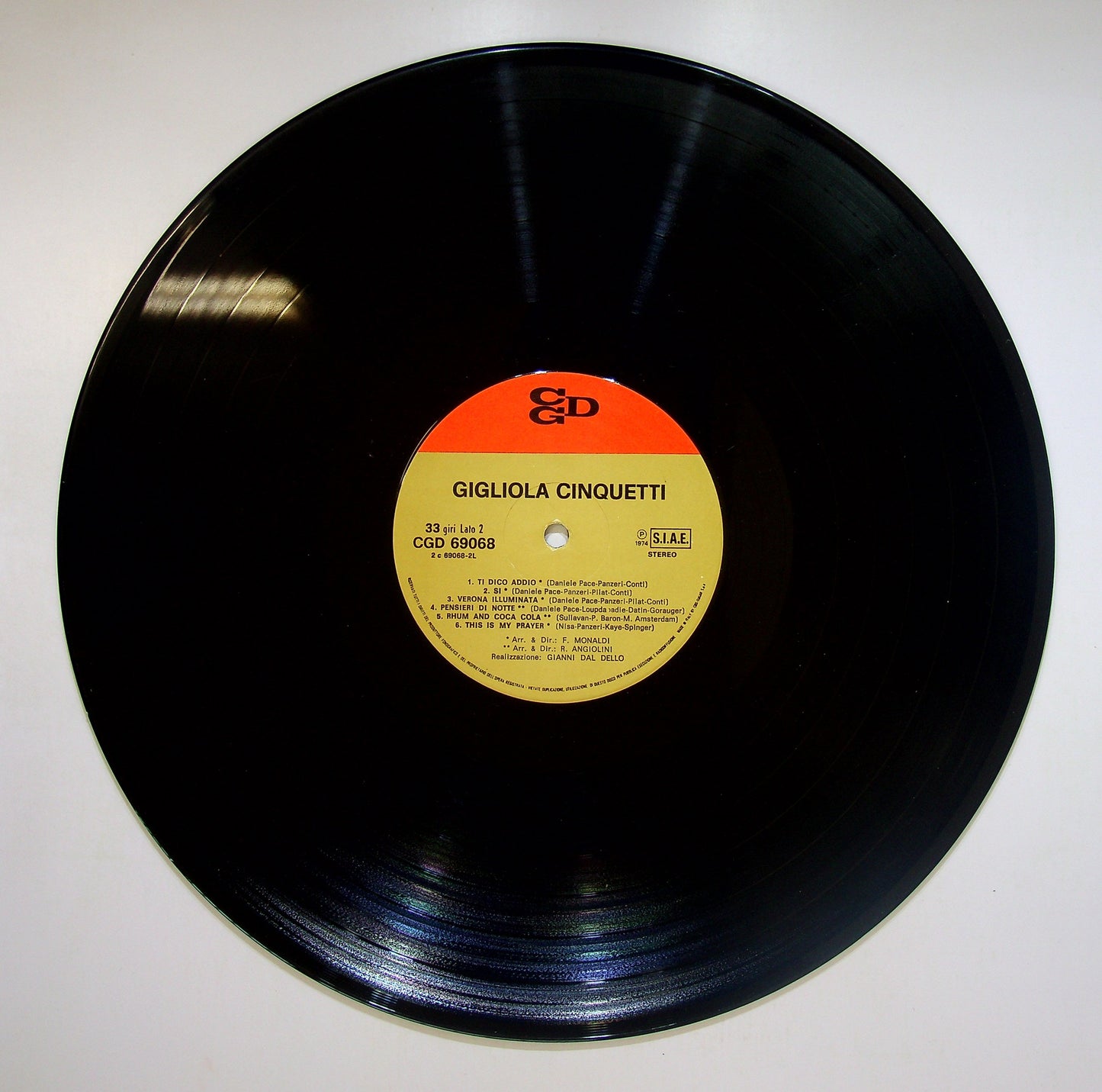 EBOND Gigliola Cinquetti - Gigliola Cinquetti Vinile V084025
