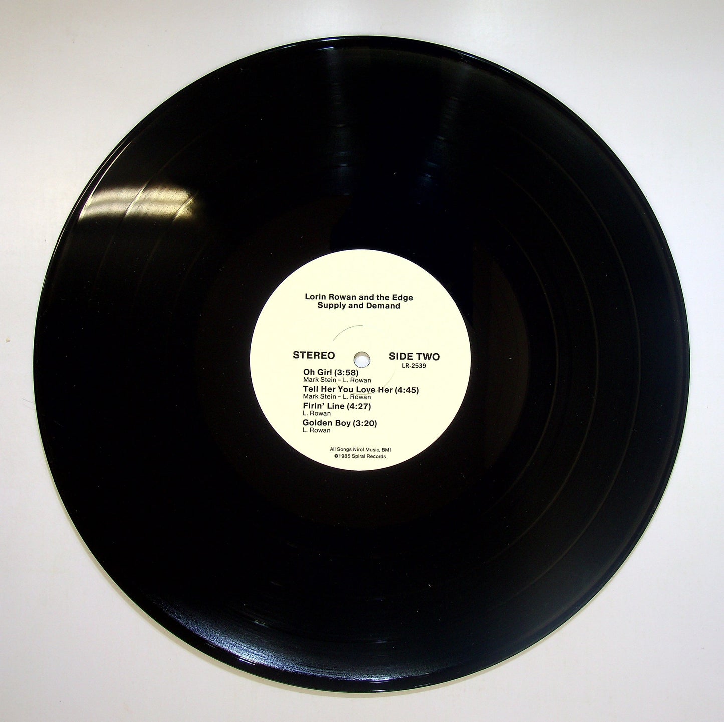 EBOND Lorin Rowan & The Edge - Supply & Demand Vinile V084041