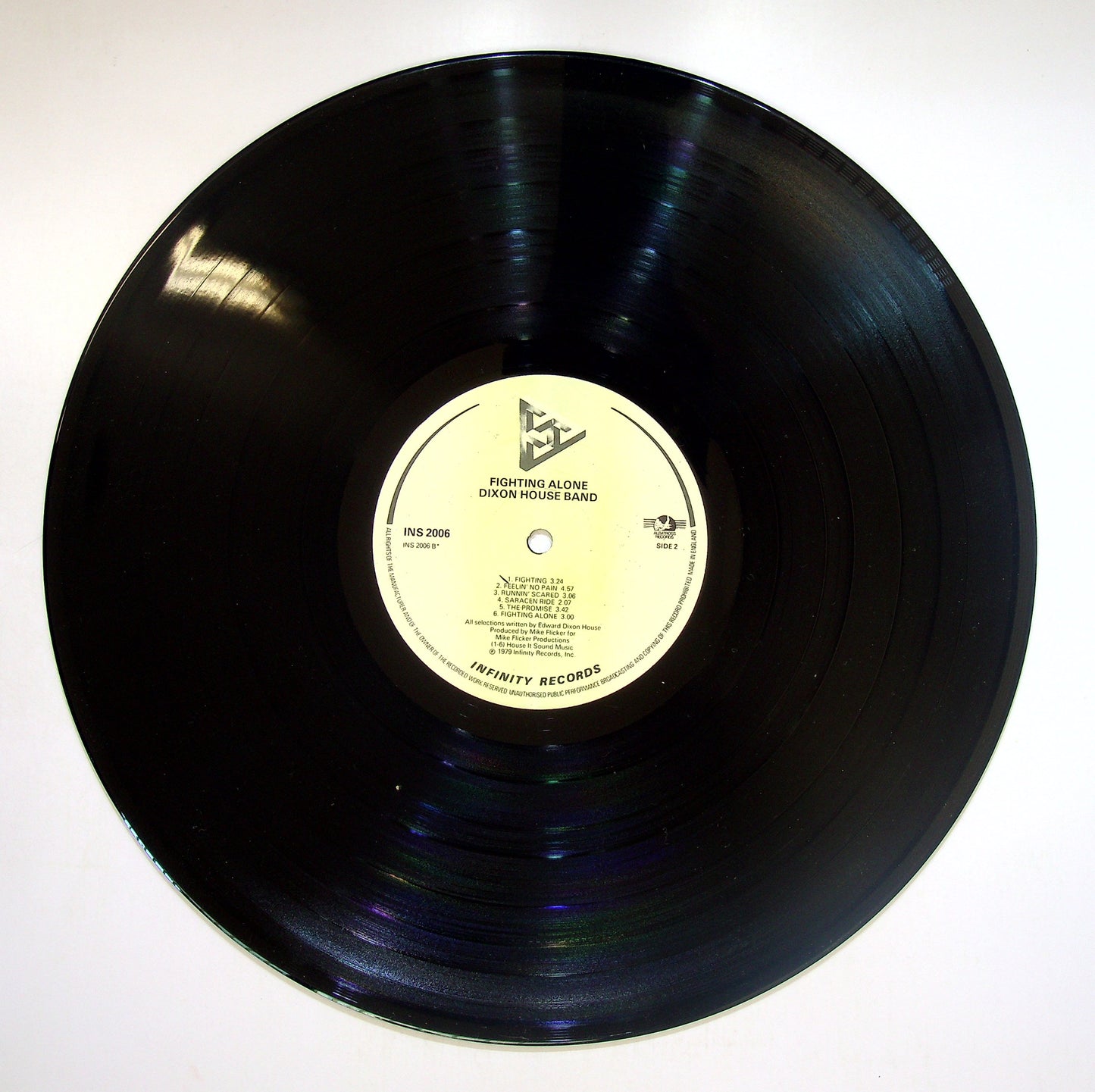 EBOND Dixon House Band - Fighting Alone Vinile V084052