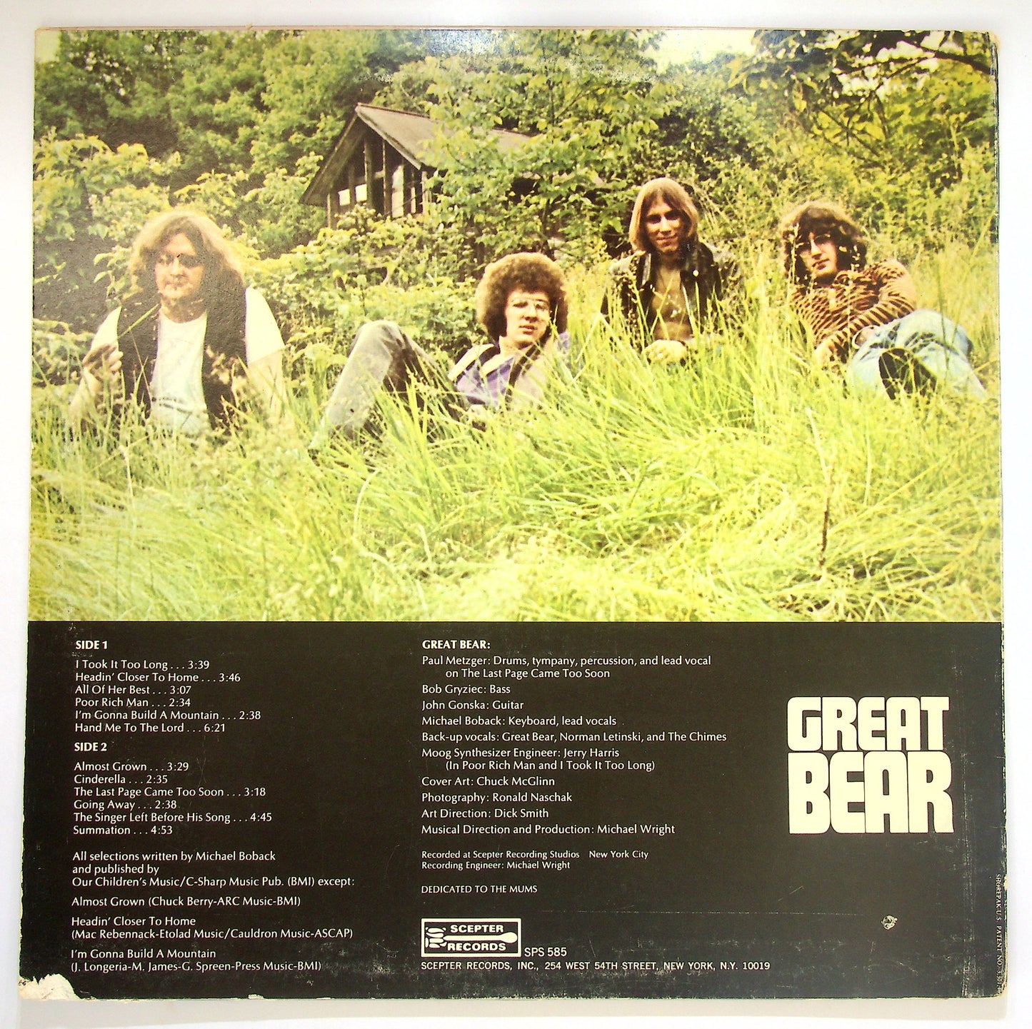 EBOND Great Bear - Great Bear Vinile V084058