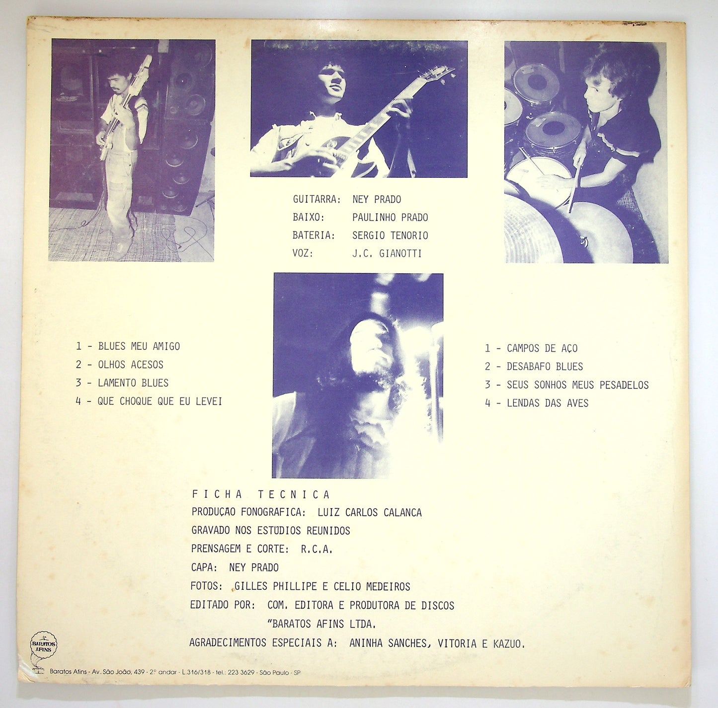 EBOND Ave De Veludo - Eletrico Blues Vinile V084063