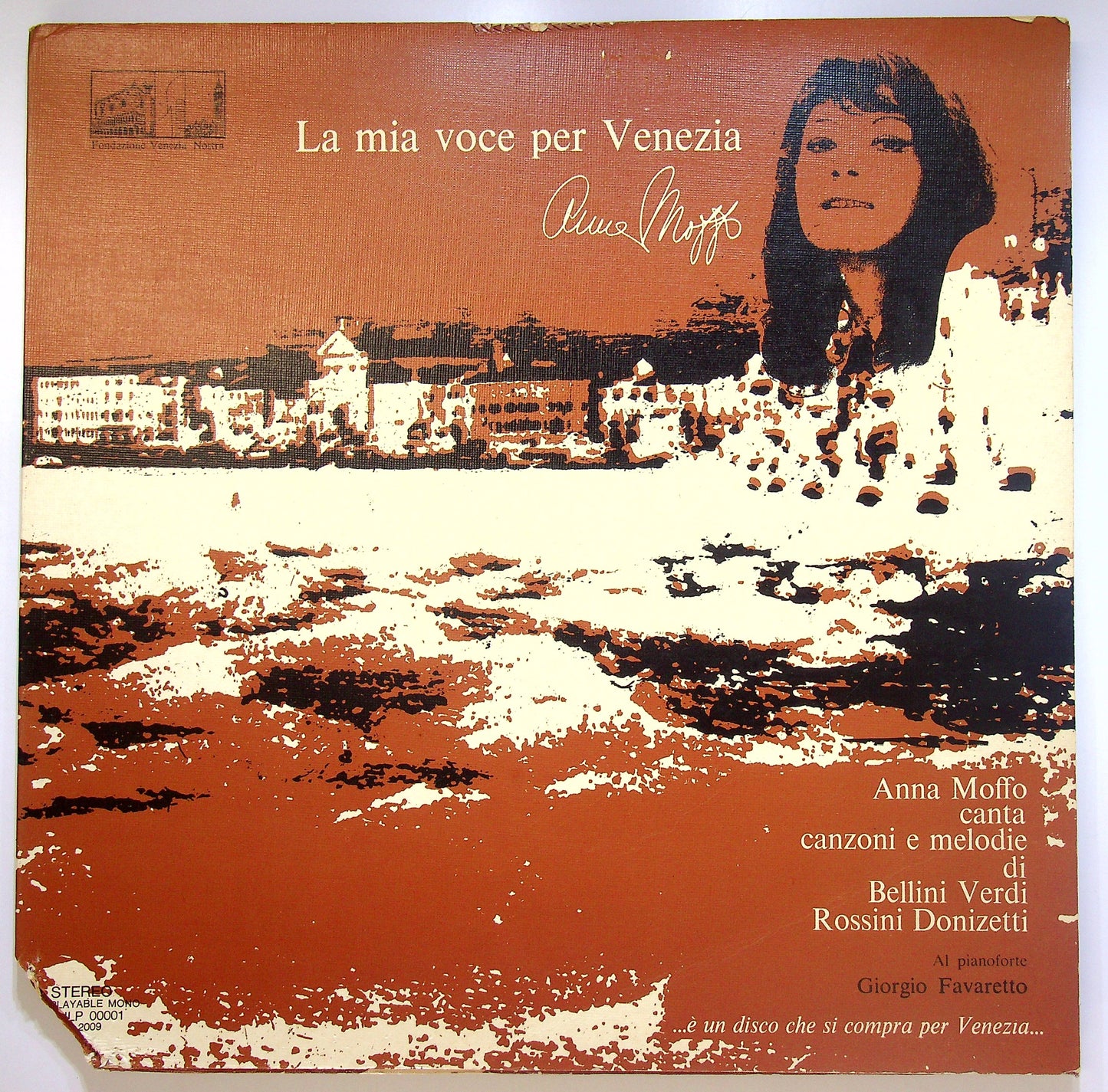 EBOND Anna Moffo - La Mia Voce Per Venezia Vinile V084092