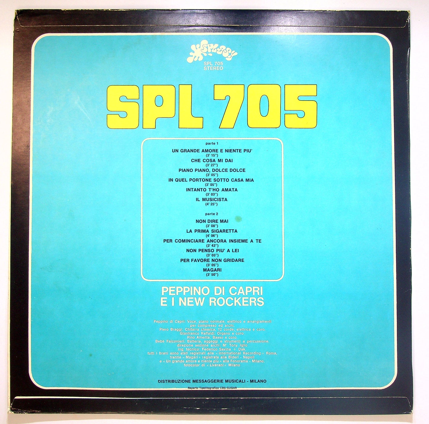 EBOND Peppino Di Capri & I New Rockers Vinile V084097